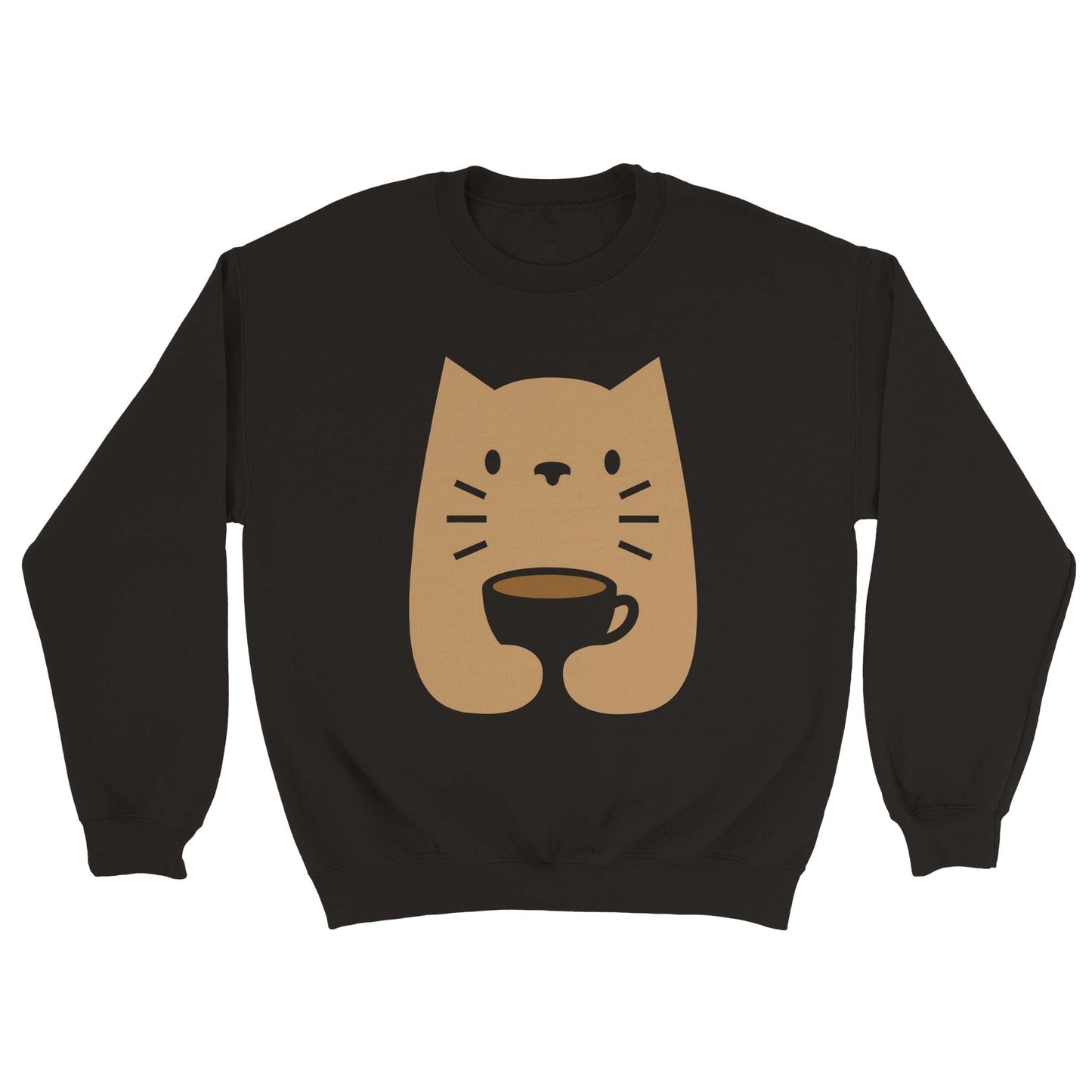 Good Bean Gifts Cats and Coffee? - Classic Unisex Crewneck Sweatshirt Black / M