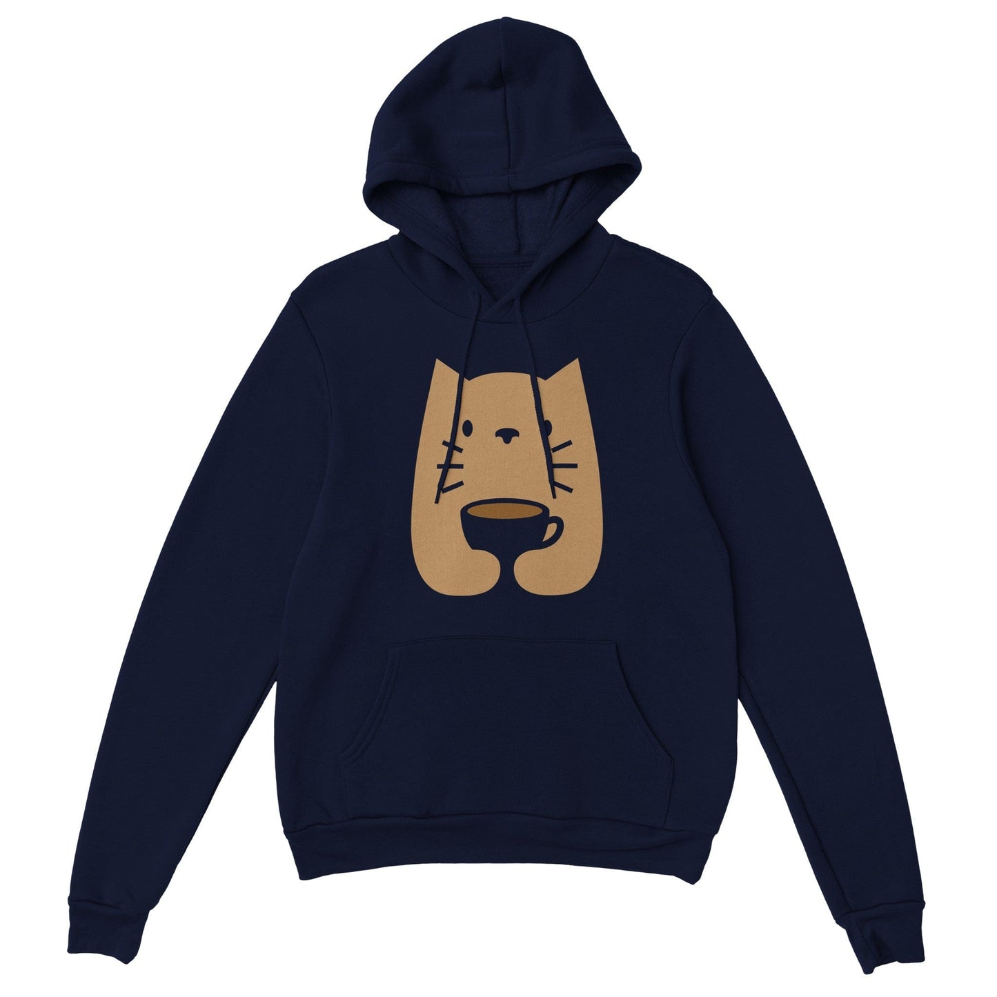 Good Bean Gifts Cats and Coffee? -Classic Unisex Pullover Hoodie Navy / S