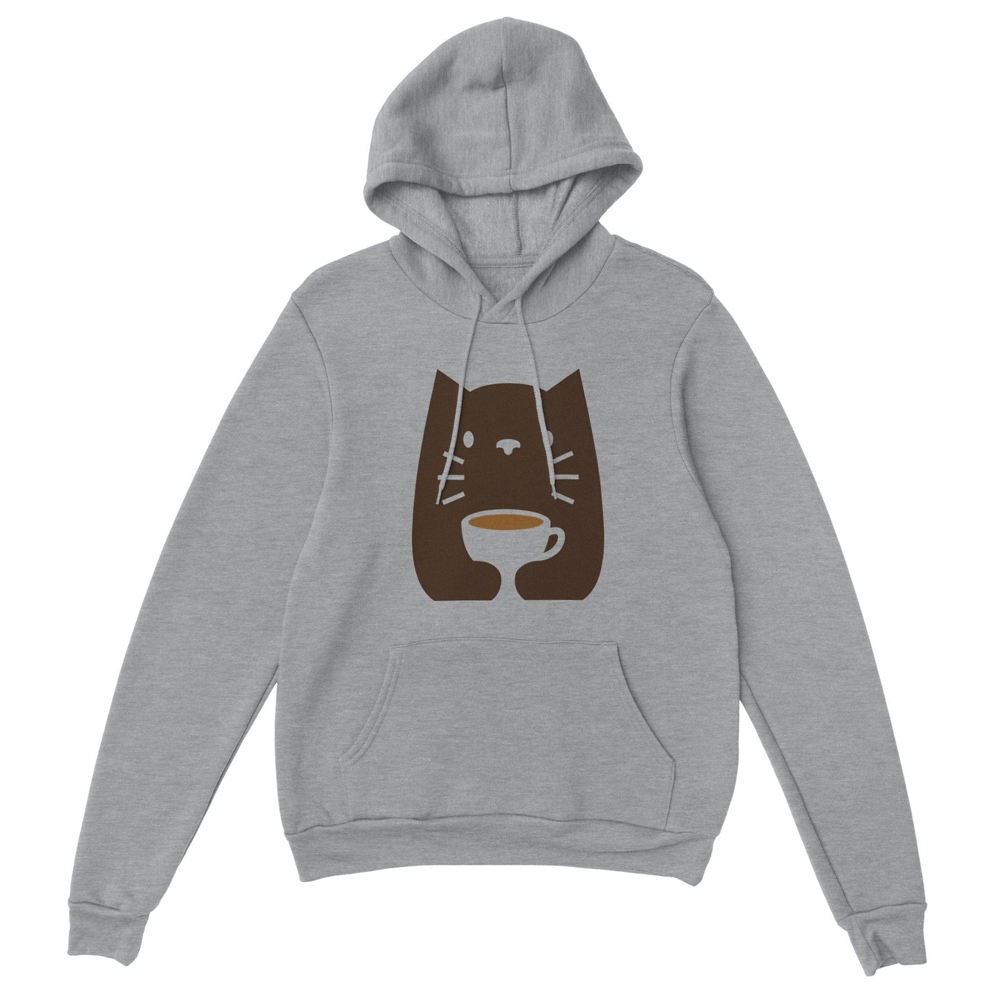 Good Bean Gifts Cats and Coffee? -Classic Unisex Pullover Hoodie Sports Grey / S