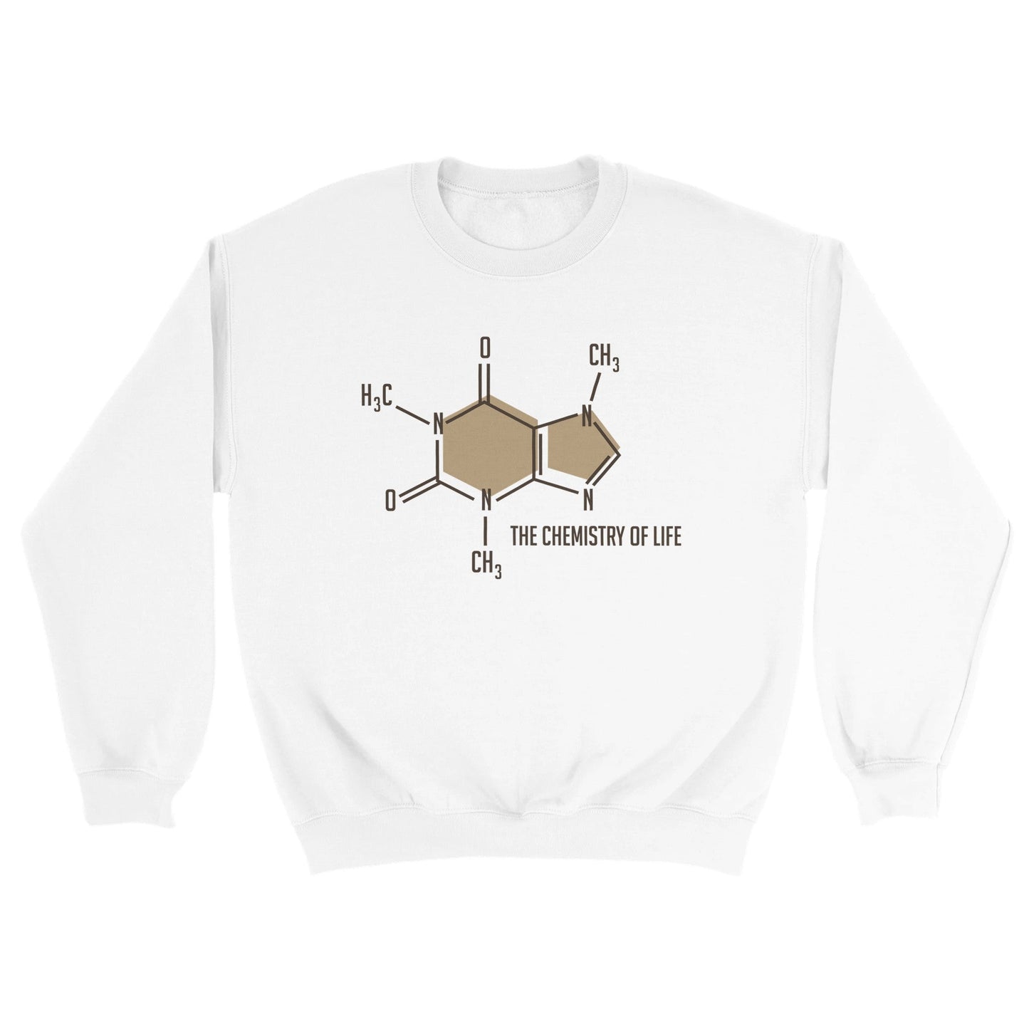 Good Bean Gifts Classic Unisex Crewneck Sweatshirt White / S