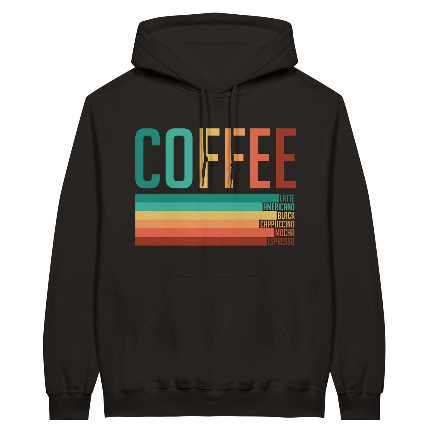 Good Bean Gifts "Coffee Connoisseur" - Classic Unisex Pullover Hoodie S / Black