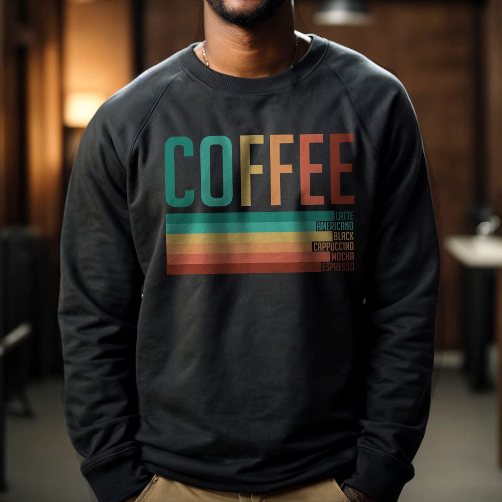 Good Bean Gifts "Coffee Connoisseur" - Unisex Crewneck Sweatshirt Navy / S