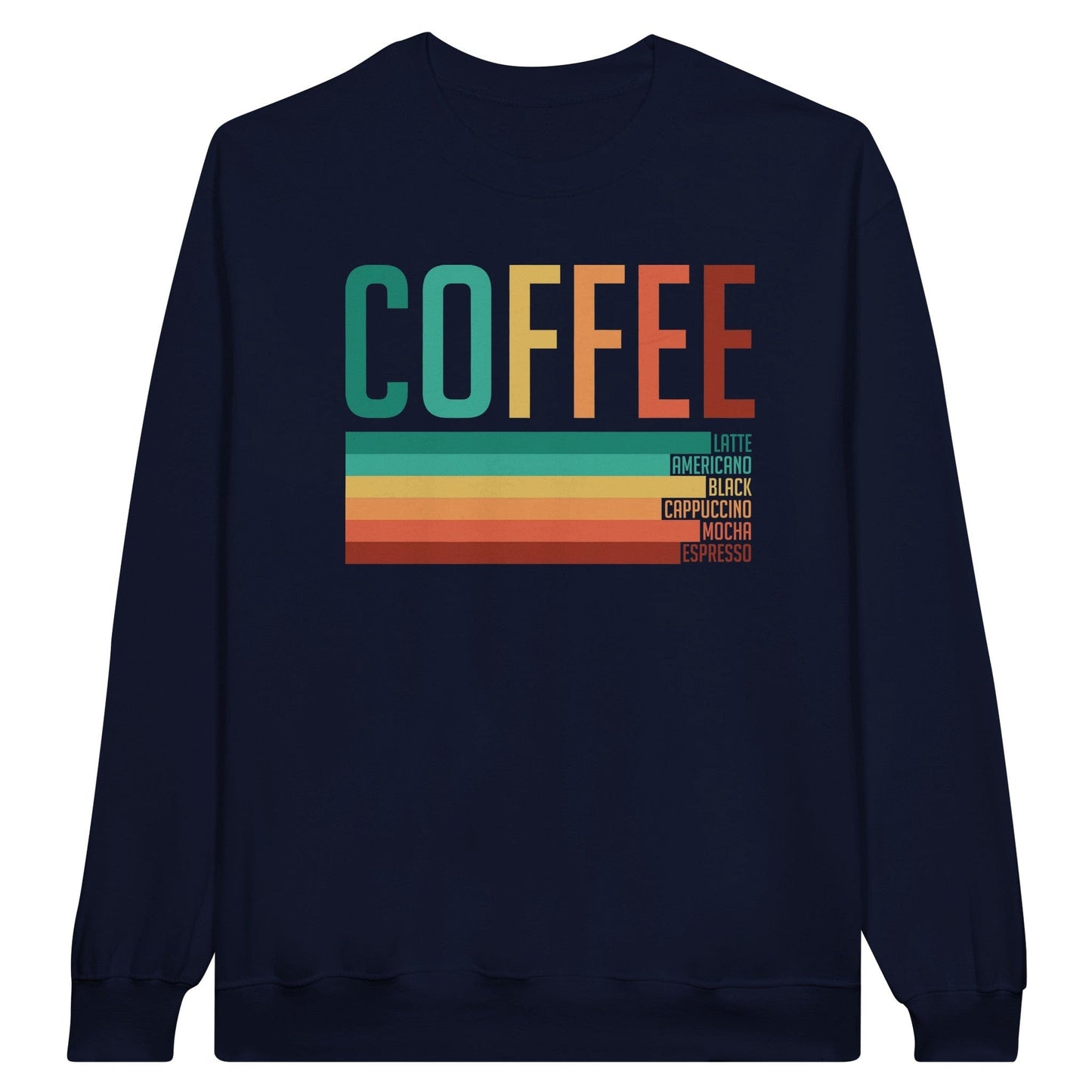 Good Bean Gifts "Coffee Connoisseur" - Unisex Crewneck Sweatshirt S / Navy