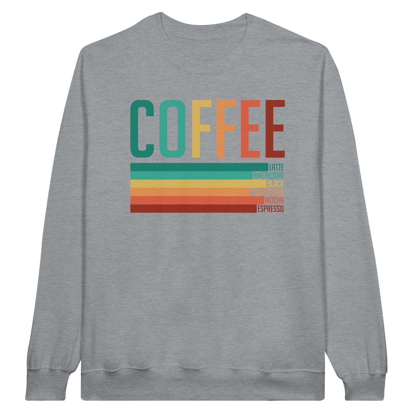 Good Bean Gifts "Coffee Connoisseur" - Unisex Crewneck Sweatshirt S / Sports Grey