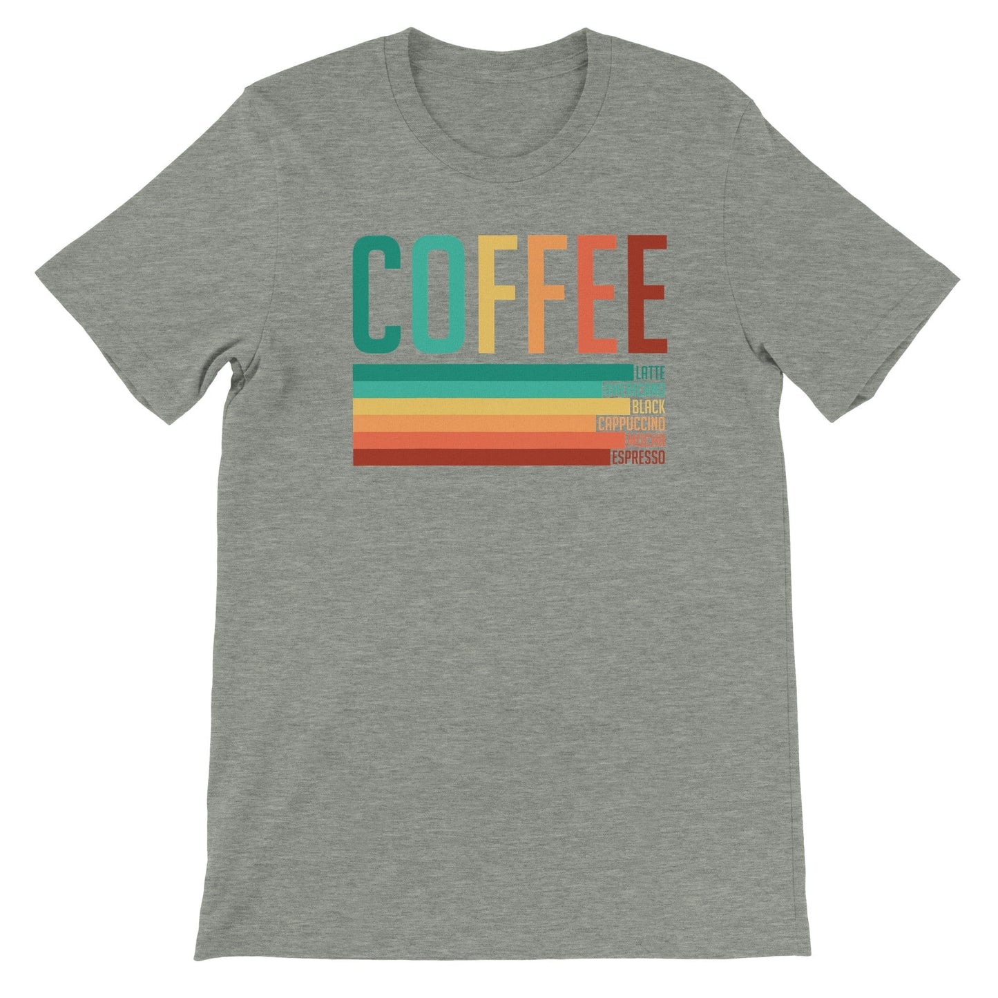 Good Bean Gifts "Coffee Connoisseur" - Unisex Crewneck T-shirt Athletic Heather / S