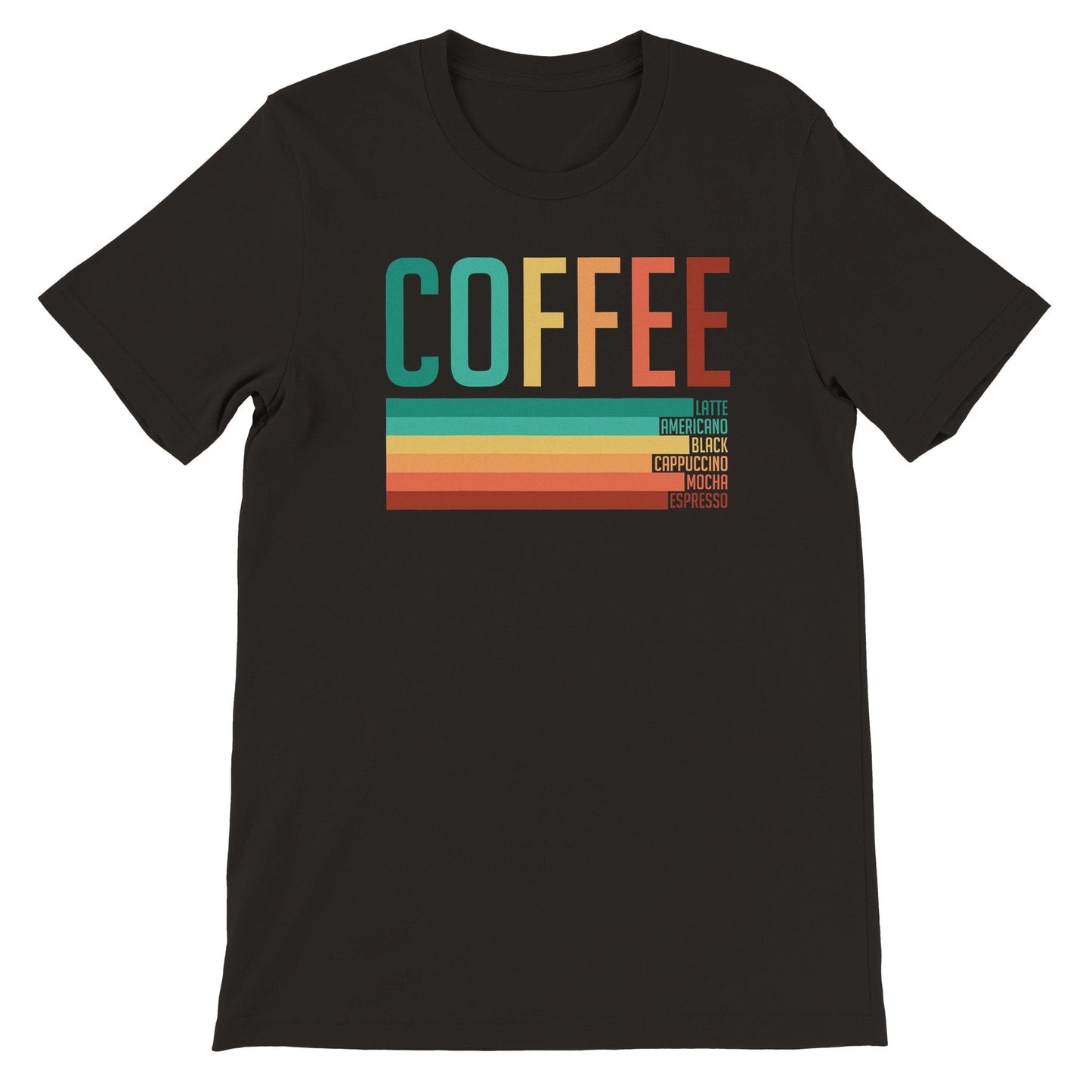 Good Bean Gifts "Coffee Connoisseur" - Unisex Crewneck T-shirt Black / S