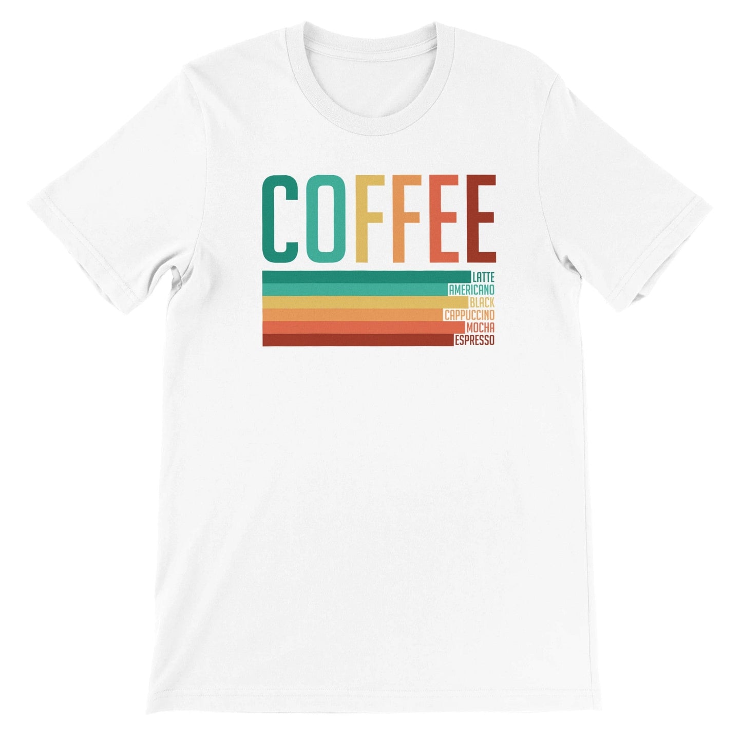 Good Bean Gifts "Coffee Connoisseur" - Unisex Crewneck T-shirt White / M