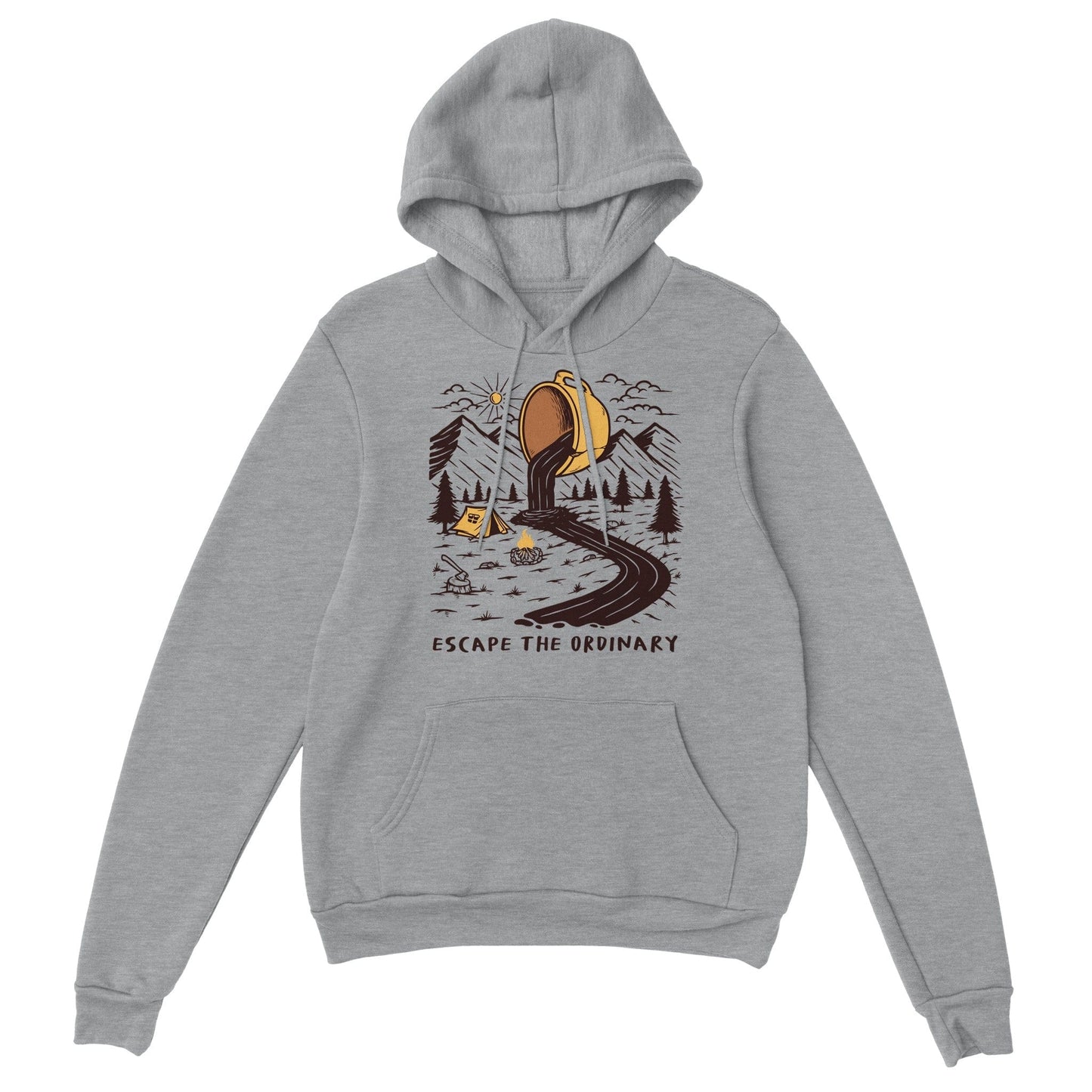 Good Bean Gifts "Coffee, Escape the Ordinary" - Classic Unisex Pullover Hoodie