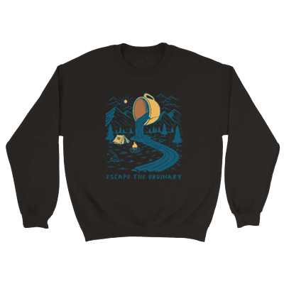 Good Bean Gifts Coffee, Escape the Ordinary - Unisex Crewneck Sweatshirt