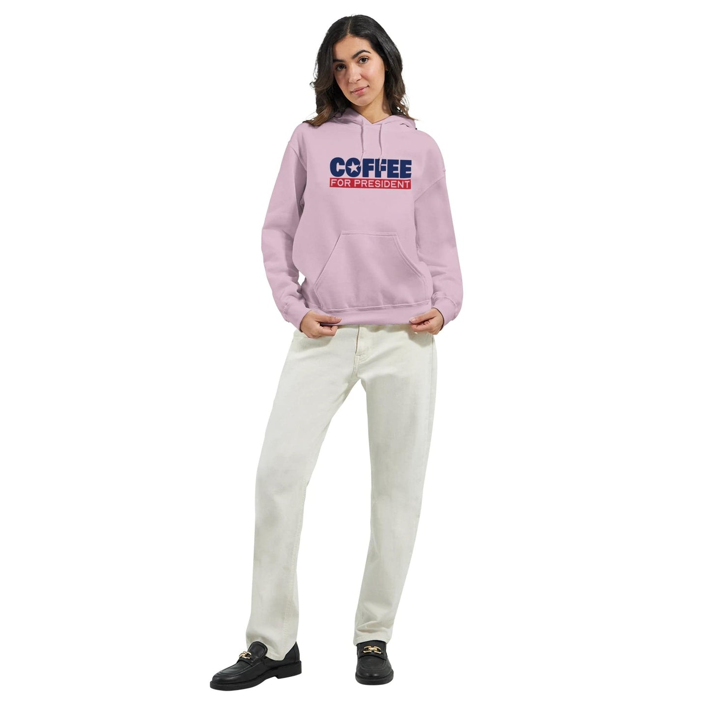 Good Bean Gifts "Coffee For President" -Classic Unisex Pullover Hoodie
