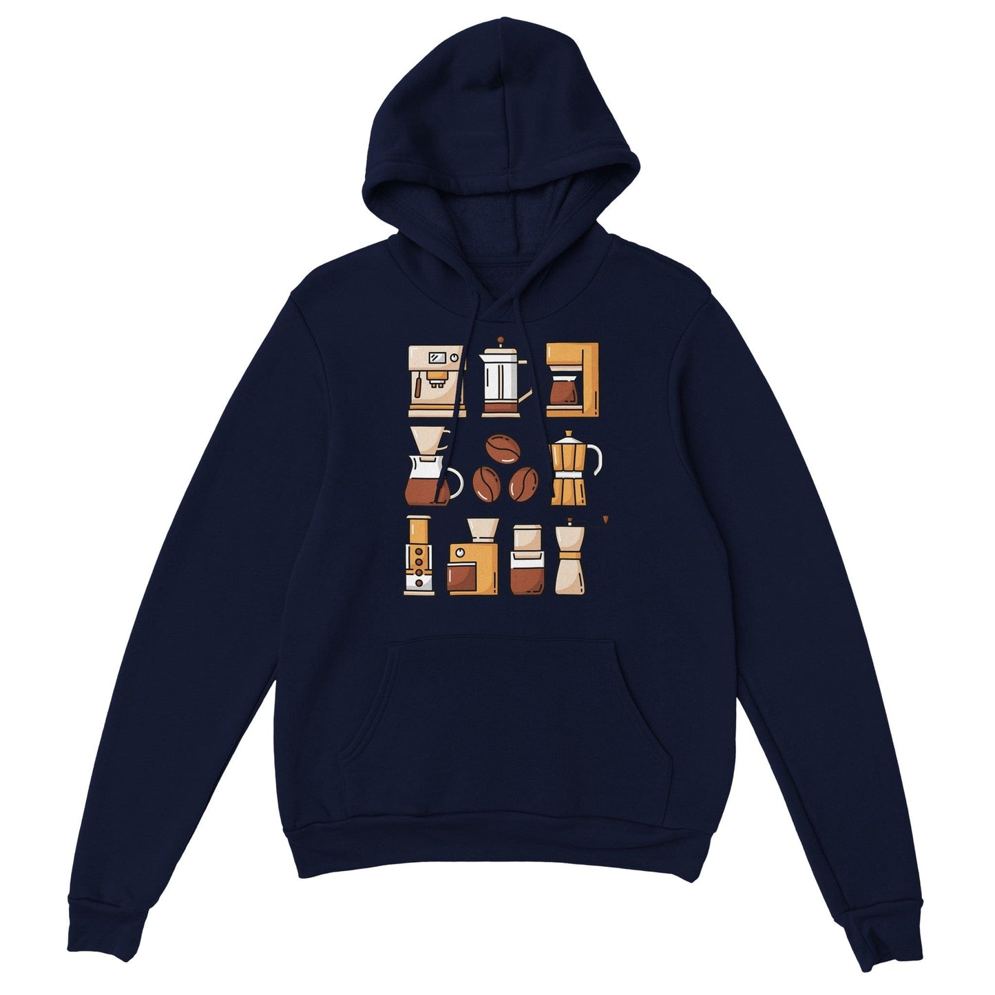 Good Bean Gifts Coffee Gear - Unisex Pullover Hoodie Navy / S