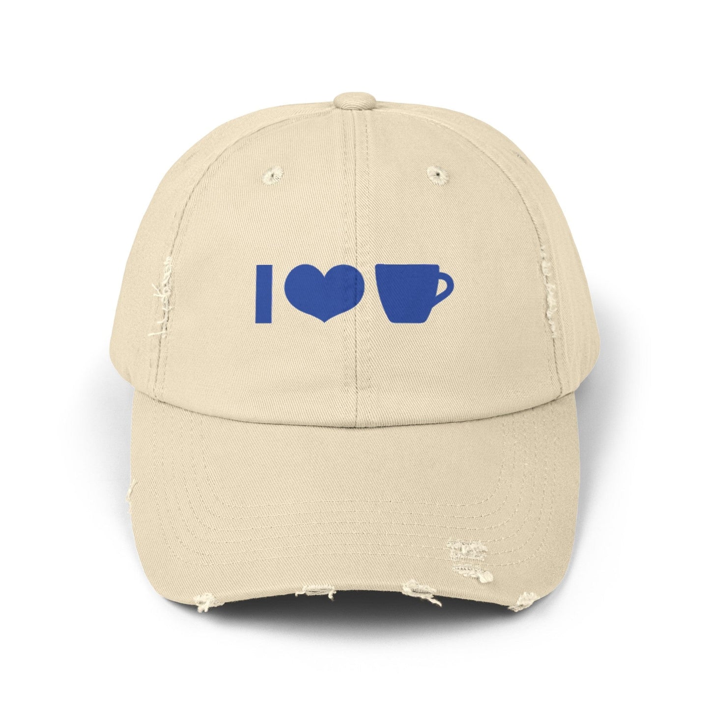 Good Bean Gifts Coffee Icon Unisex Distressed Cap