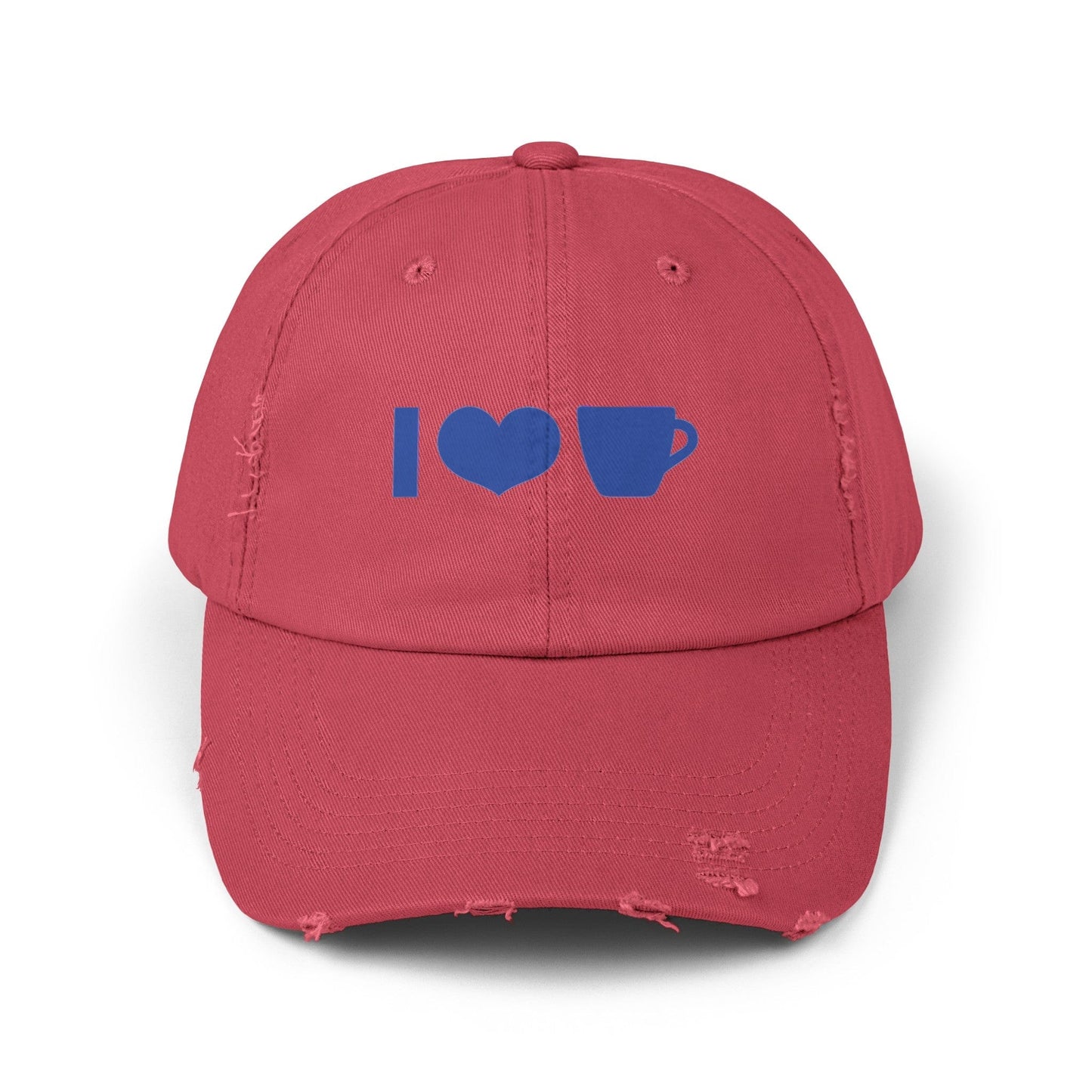 Good Bean Gifts Coffee Icon Unisex Distressed Cap