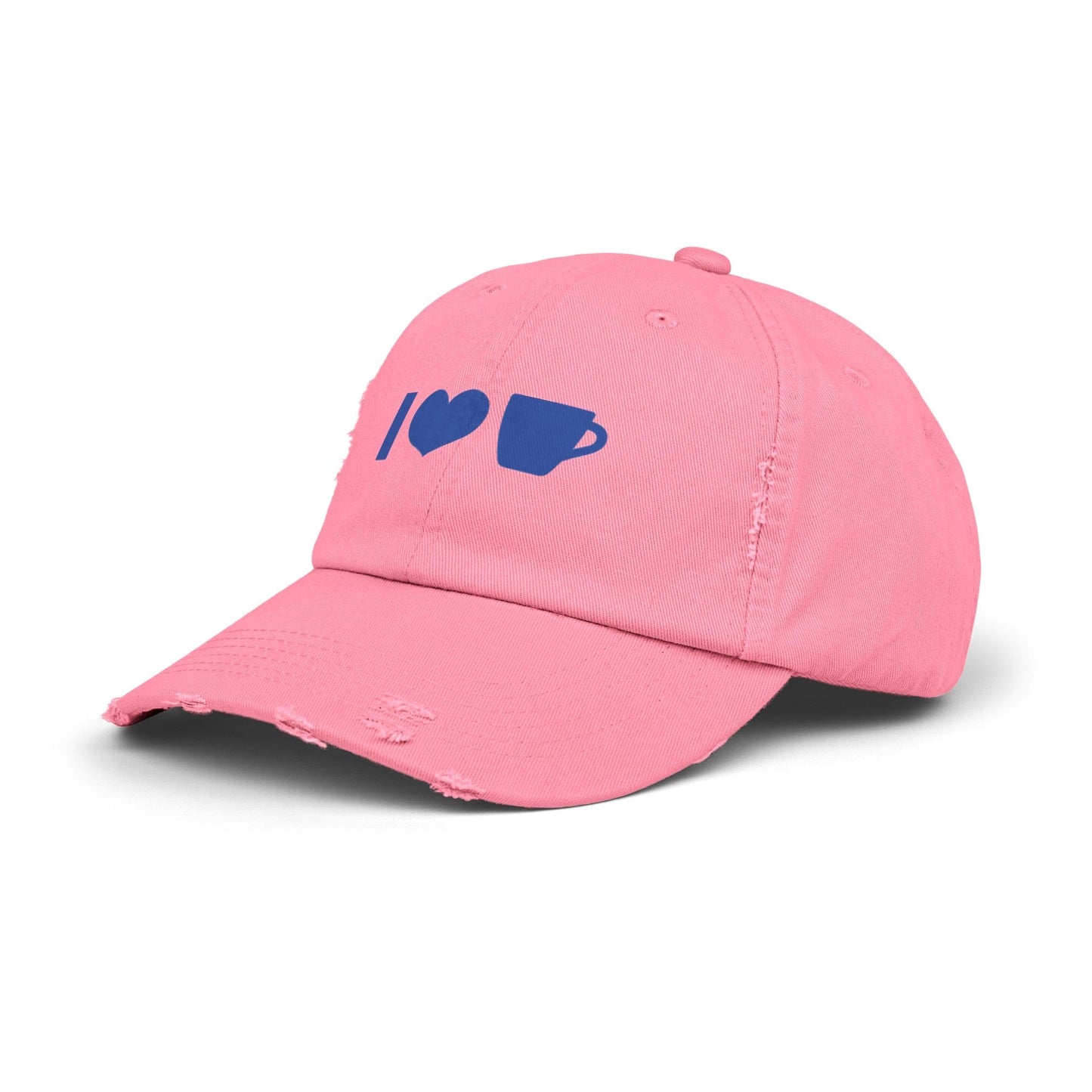 Good Bean Gifts Coffee Icon Unisex Distressed Cap