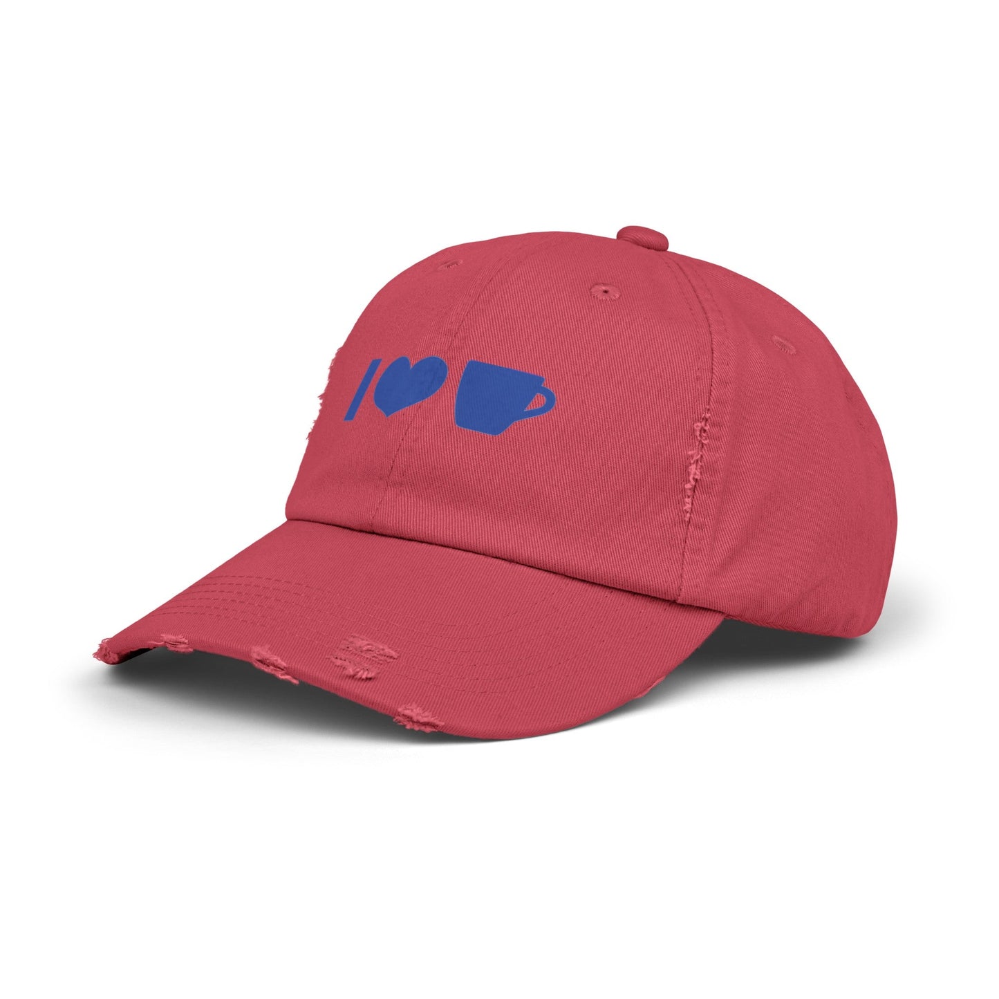 Good Bean Gifts Coffee Icon Unisex Distressed Cap