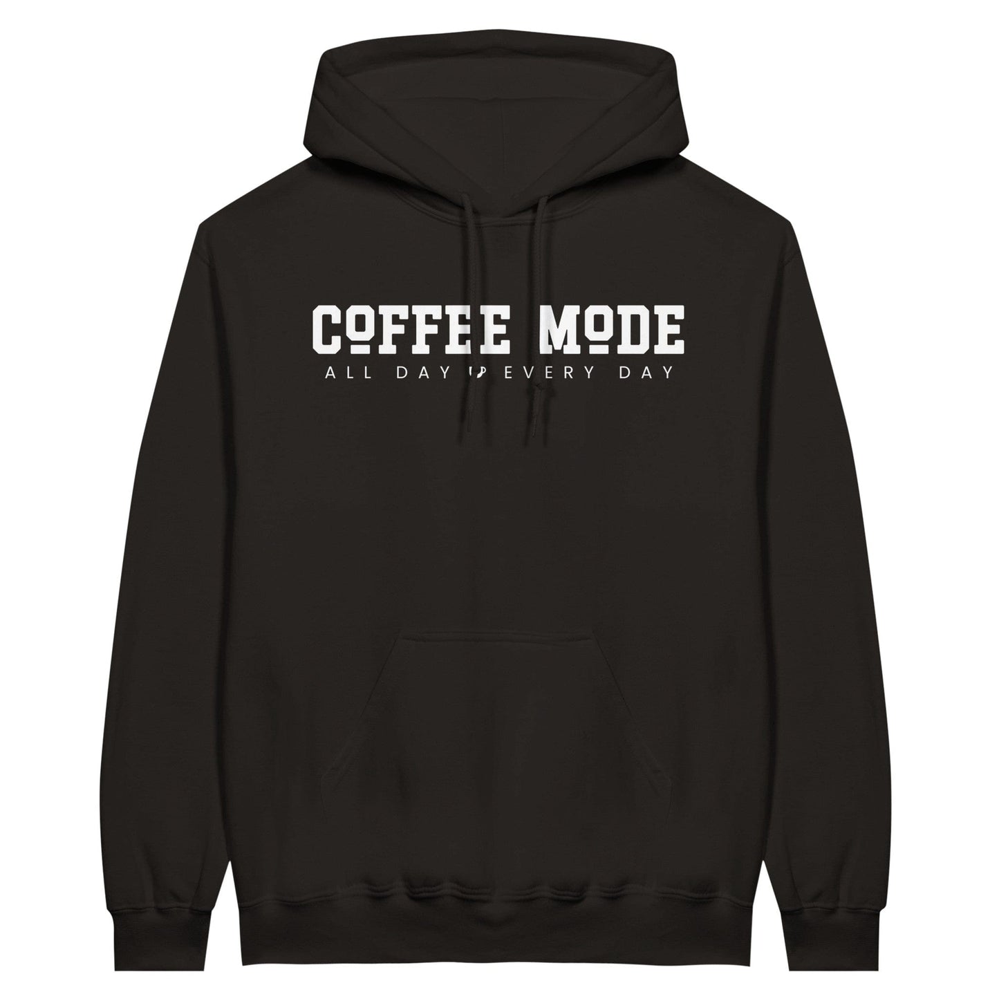 Good Bean Gifts "Coffee Mode" - Unisex Pullover Hoodie Black / M