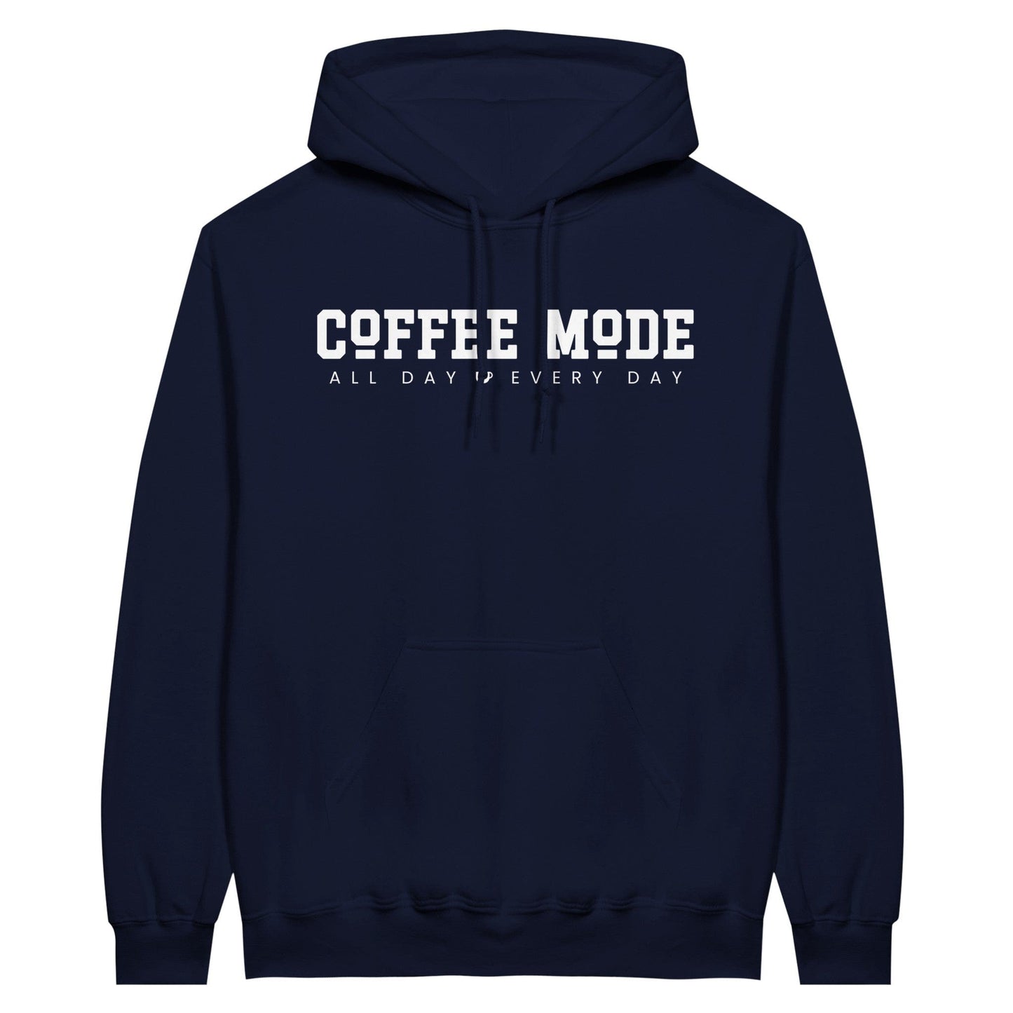 Good Bean Gifts "Coffee Mode" - Unisex Pullover Hoodie Navy / M