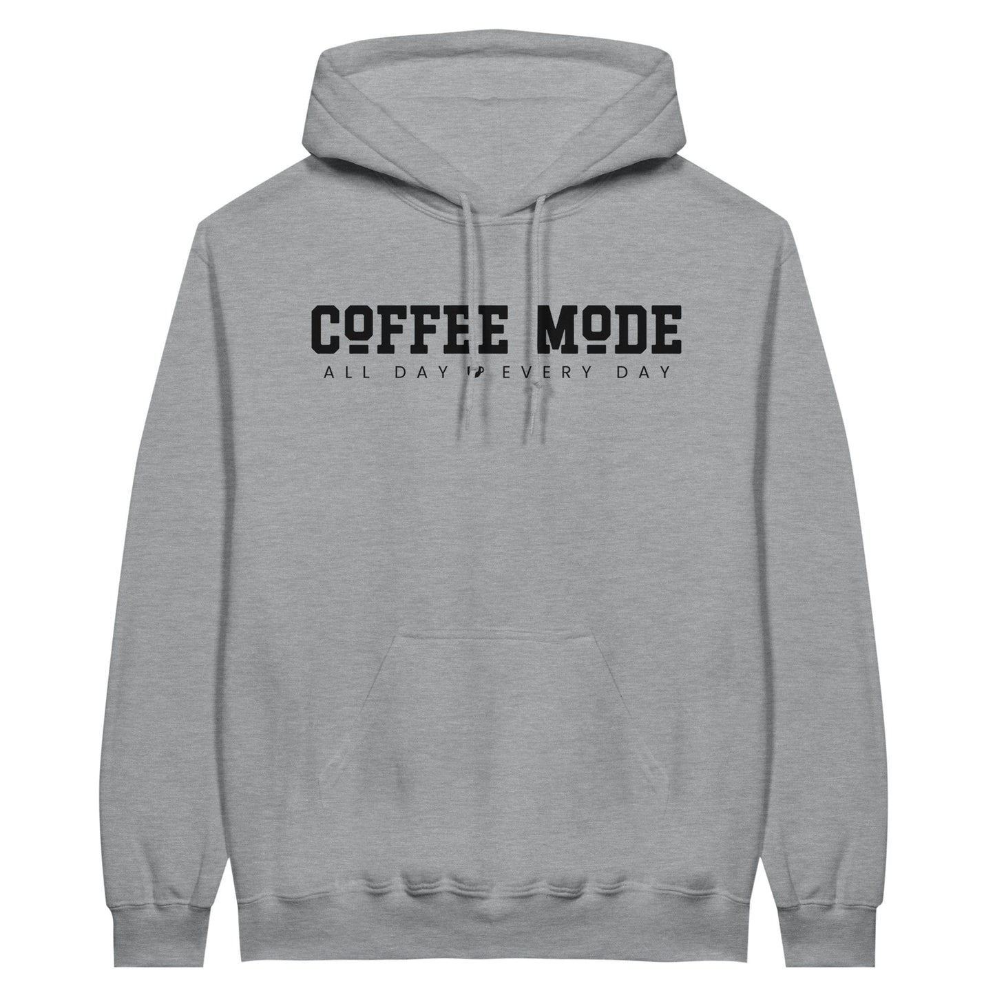 Good Bean Gifts "Coffee Mode" - Unisex Pullover Hoodie Sports Grey / M