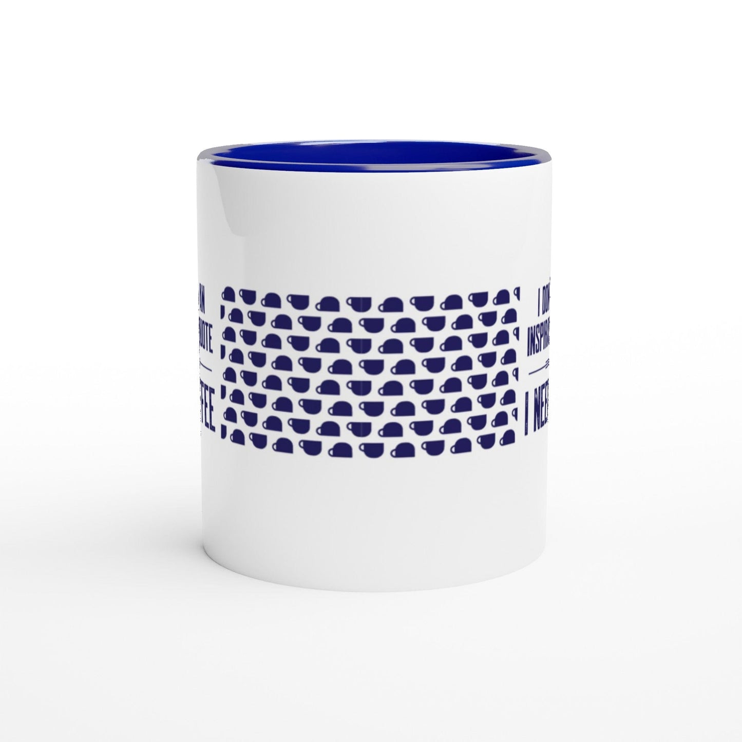 Good Bean Gifts "Coffee Not Quotes" (Coffee Bean accent) White 11oz