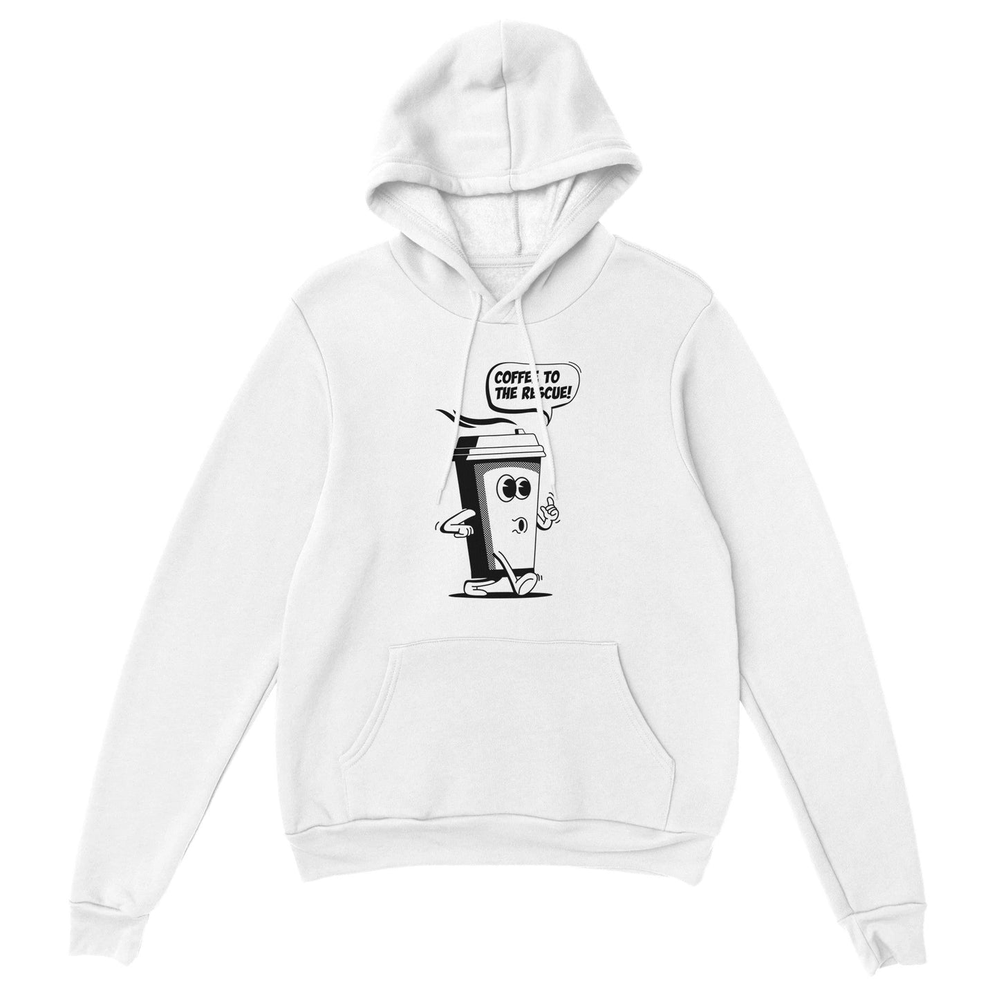 Good Bean Gifts Coffee to the Rescue-Unisex Pullover Hoodie