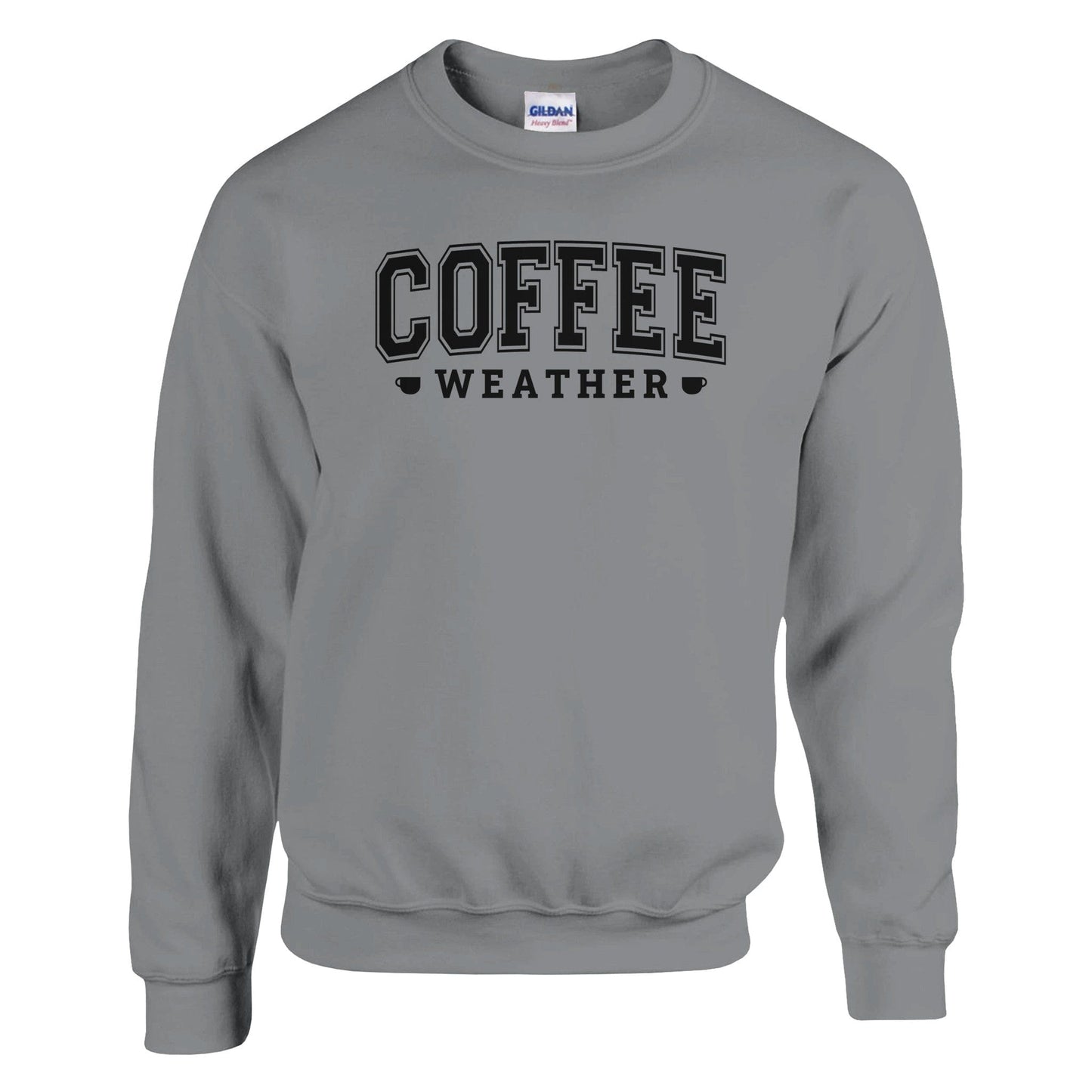 Good Bean Gifts "Coffee Weather" - Classic Unisex Crewneck Sweatshirt | Gildan® 18000