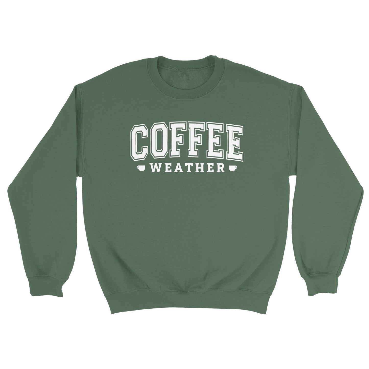 Good Bean Gifts "Coffee Weather" - Classic Unisex Crewneck Sweatshirt | Gildan® 18000