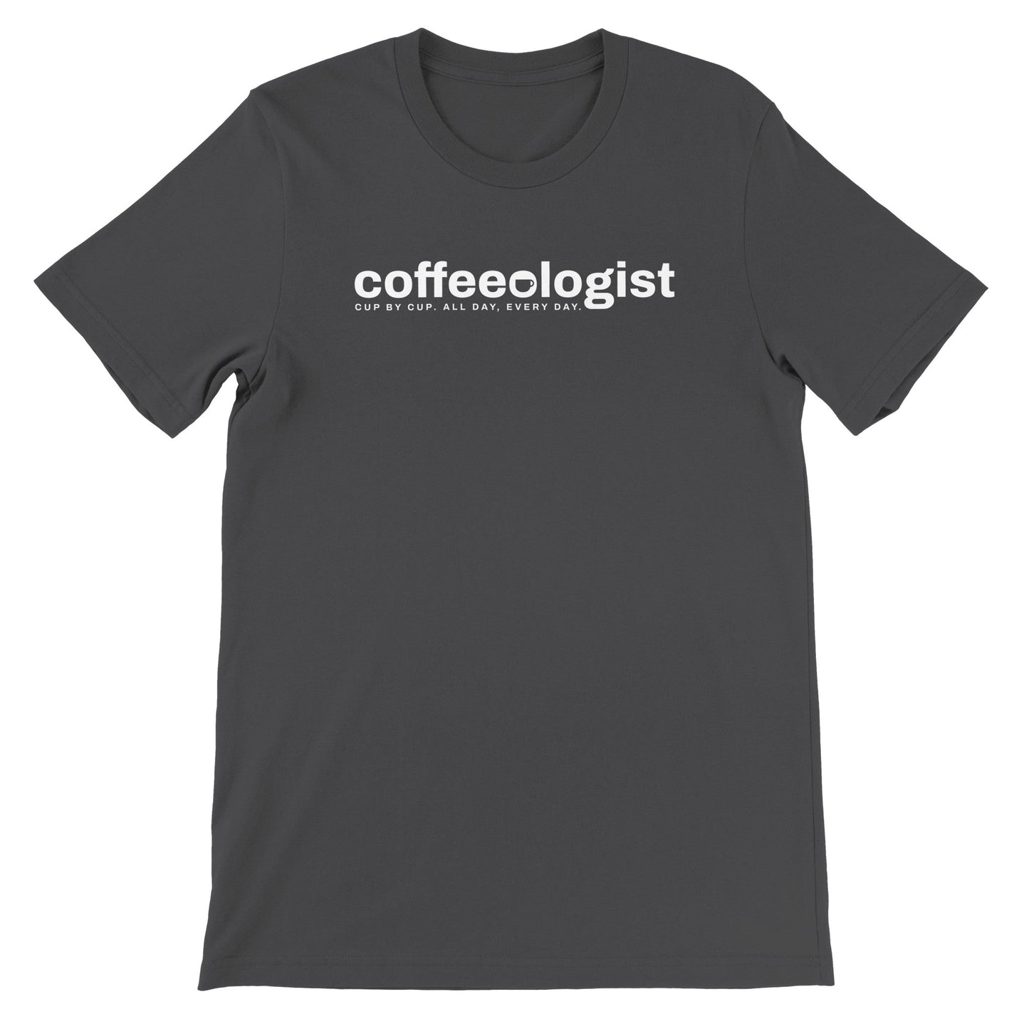 Good Bean Gifts "Coffeeologist" T-Shirt – Cup by Cup, All Day Every Day