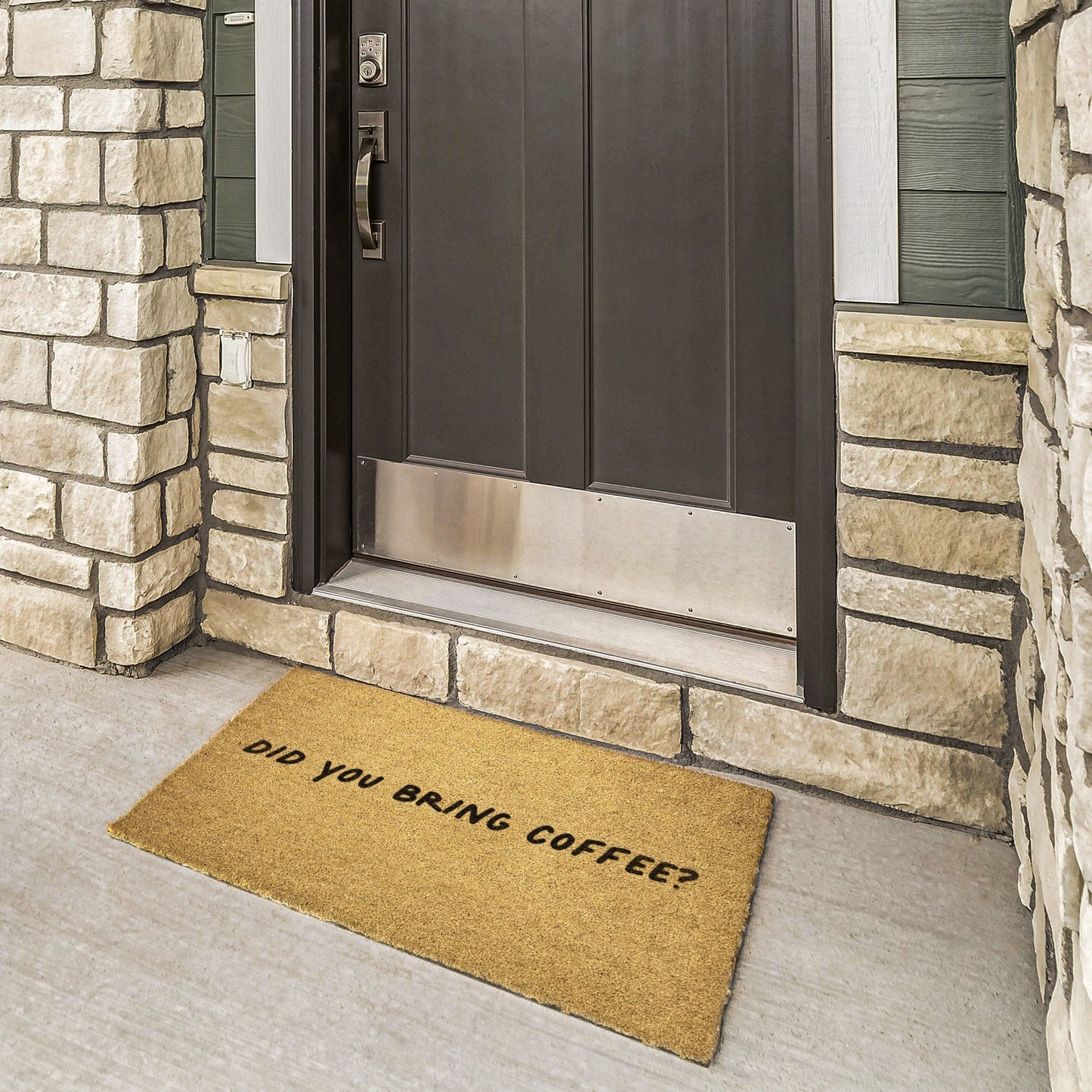 Good Bean Gifts "Did You Bring Coffee" Doormat 36x24