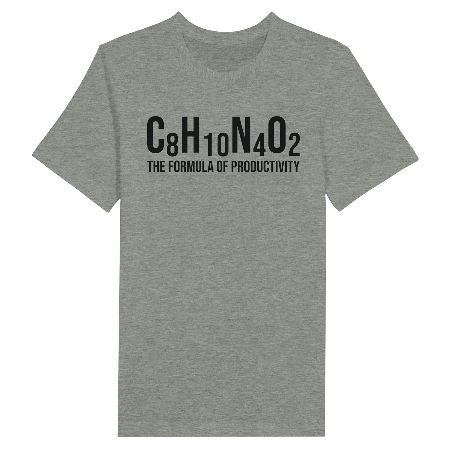 Good Bean Gifts "Formula of Productivity" Unisex Crewneck T-shirt Athletic Heather / S