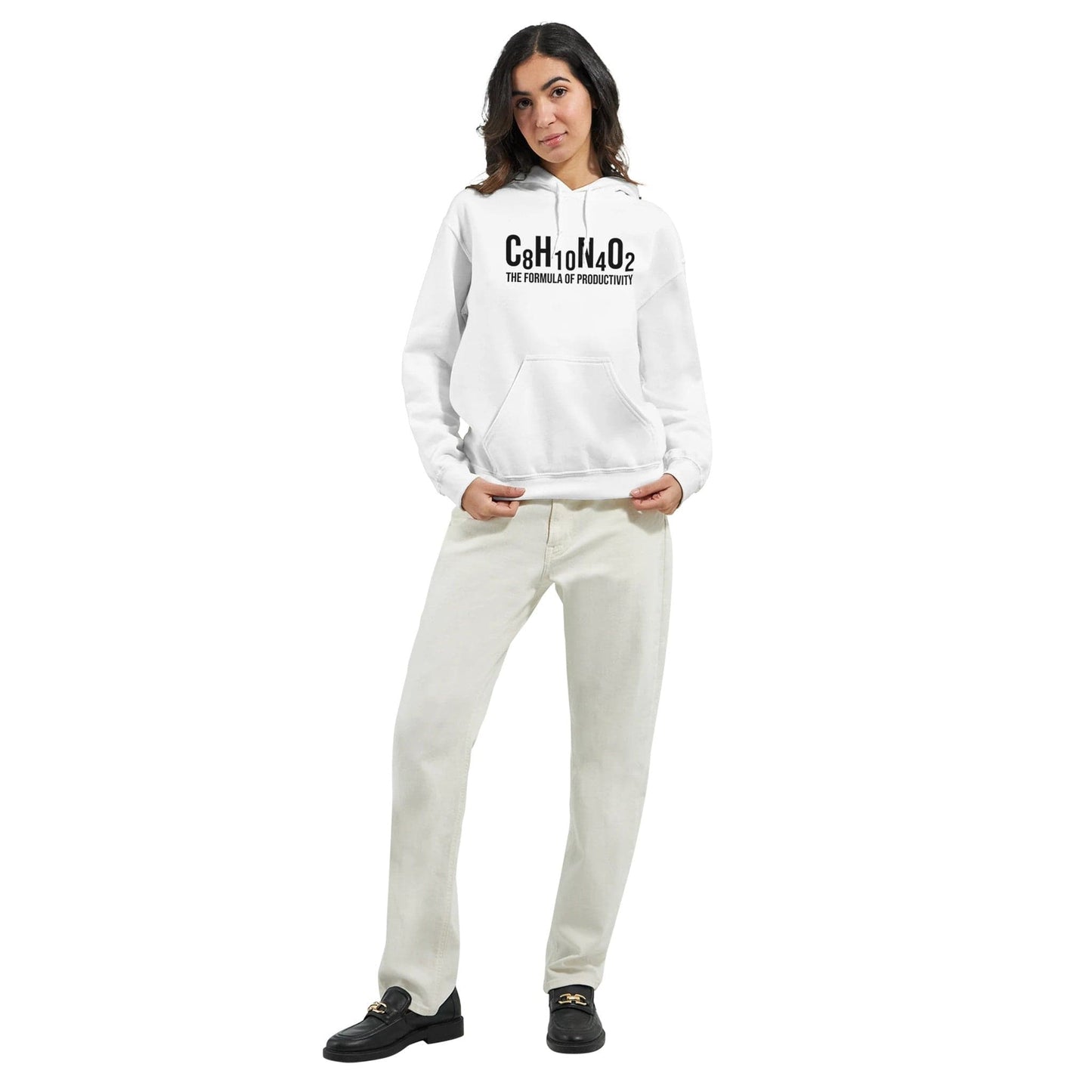 Good Bean Gifts "Formula of Productivity" -Unisex Pullover Hoodie