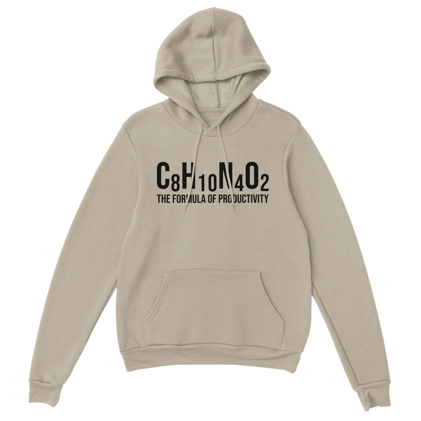 Good Bean Gifts "Formula of Productivity" -Unisex Pullover Hoodie Sand / S