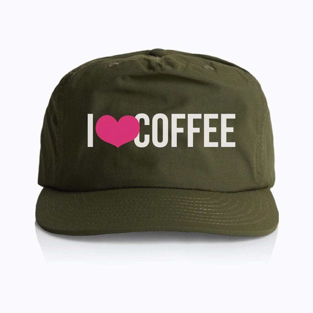 Good Bean Gifts I Heart Coffee - Surf Cap One size / Army