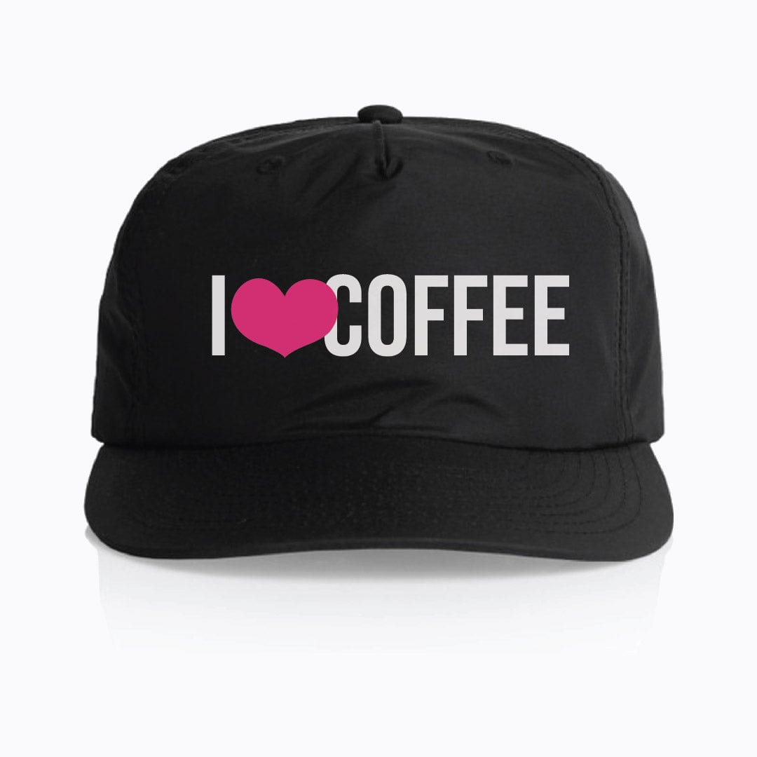 Good Bean Gifts I Heart Coffee - Surf Cap One size / Black