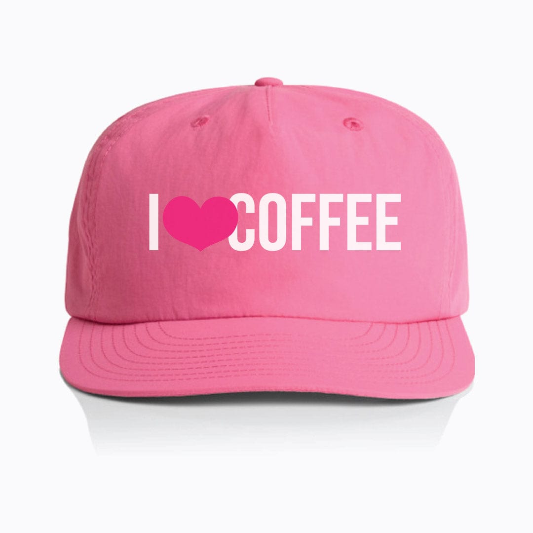 Good Bean Gifts I Heart Coffee - Surf Cap One size / Charity Pink