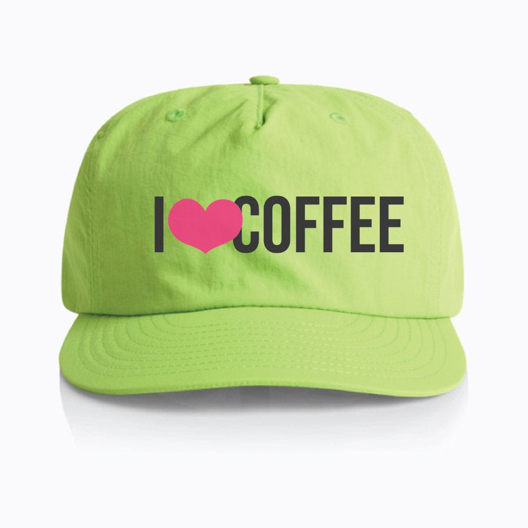 Good Bean Gifts I Heart Coffee - Surf Cap One size / Citrus