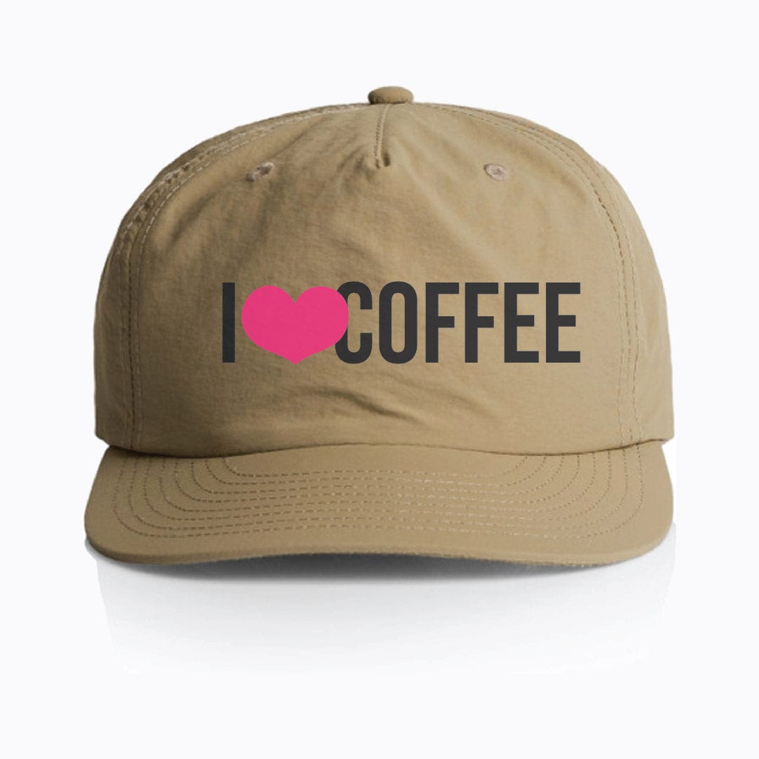 Good Bean Gifts I Heart Coffee - Surf Cap One size / Khaki