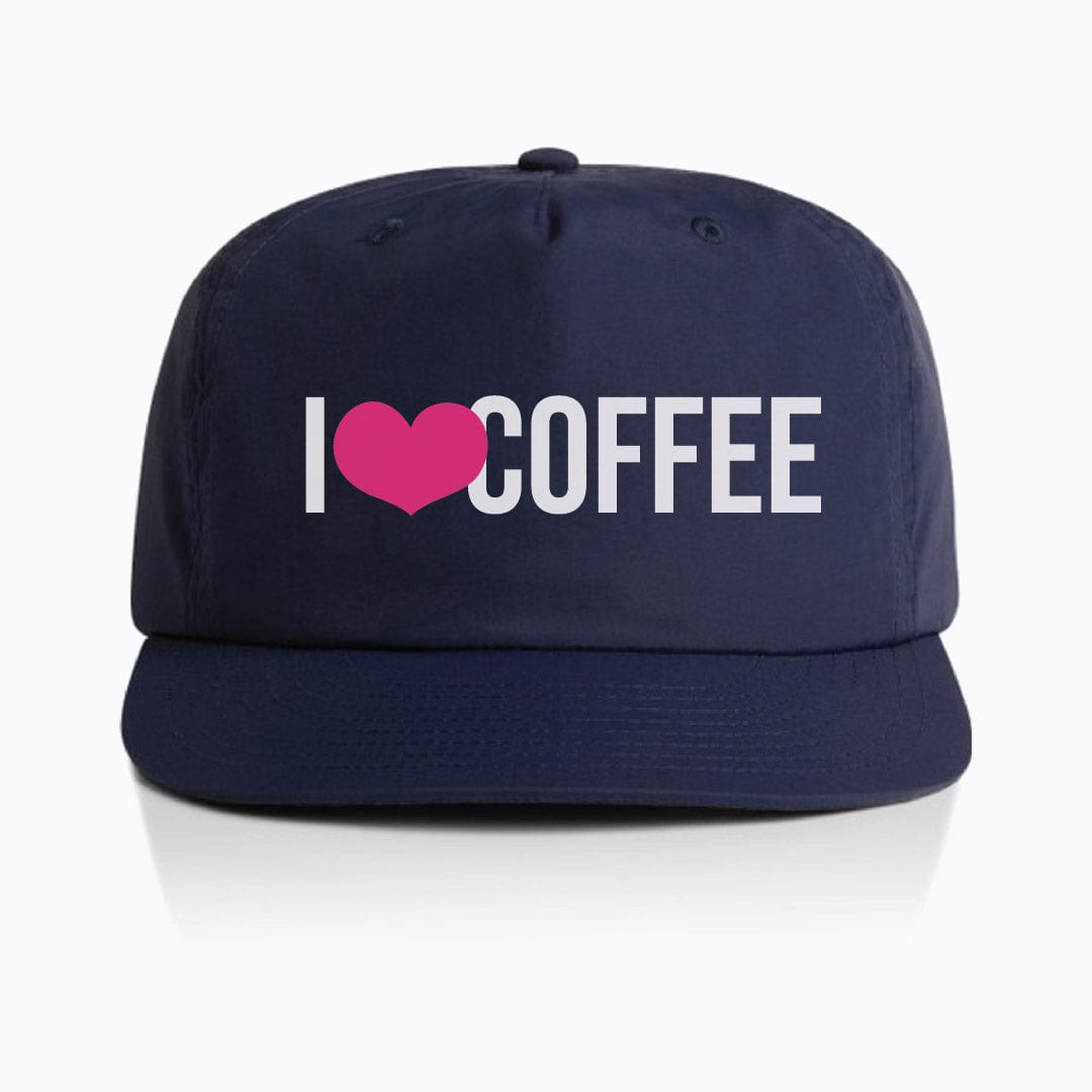 Good Bean Gifts I Heart Coffee - Surf Cap One size / Midnight Blue