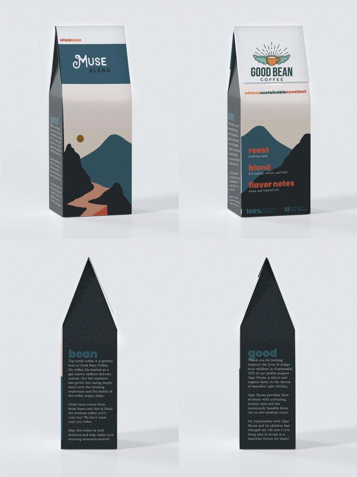 Good Bean Gifts MUSE Dark Roast (Whole Bean)