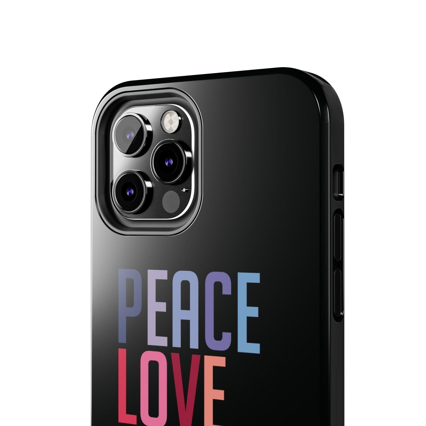 Good Bean Gifts "Peace Love and Coffee" Tough Phone Cases