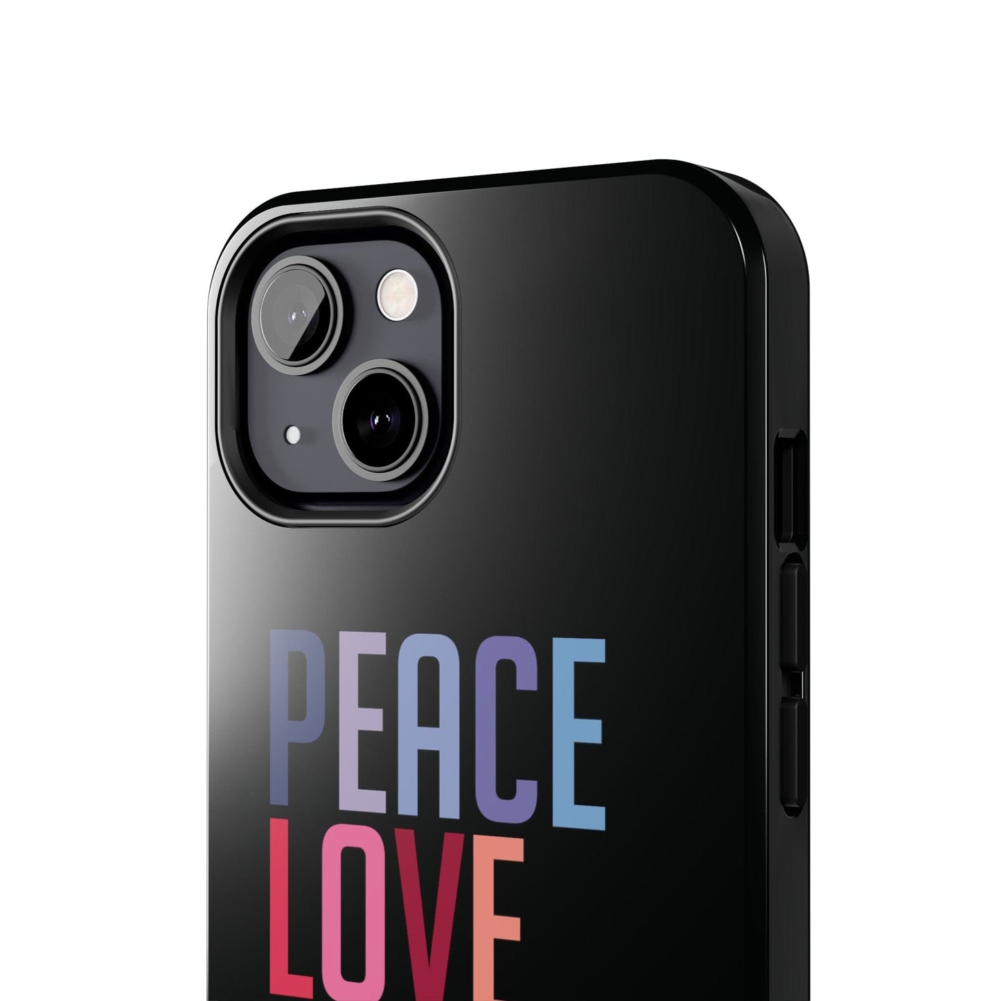 Good Bean Gifts "Peace Love and Coffee" Tough Phone Cases
