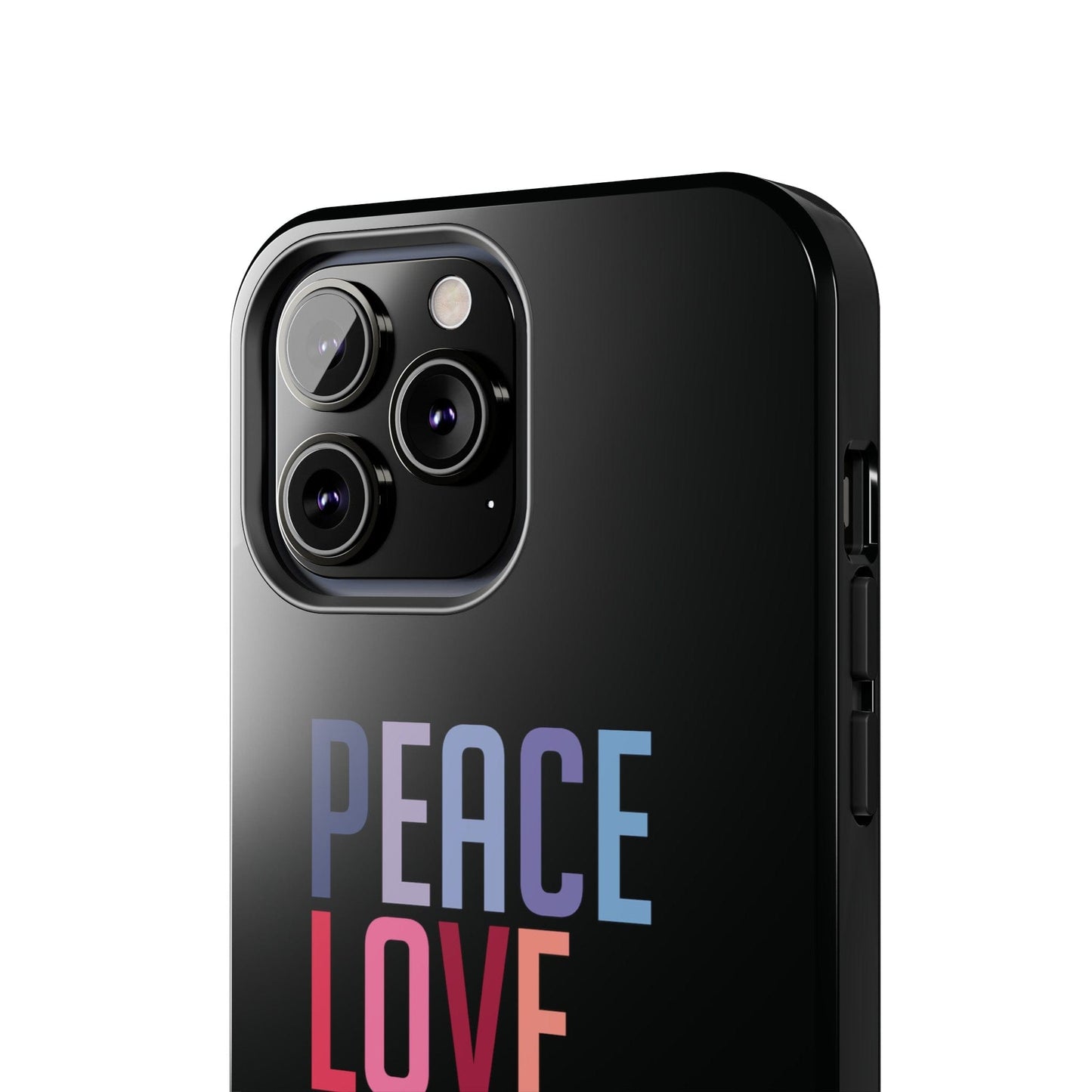 Good Bean Gifts "Peace Love and Coffee" Tough Phone Cases
