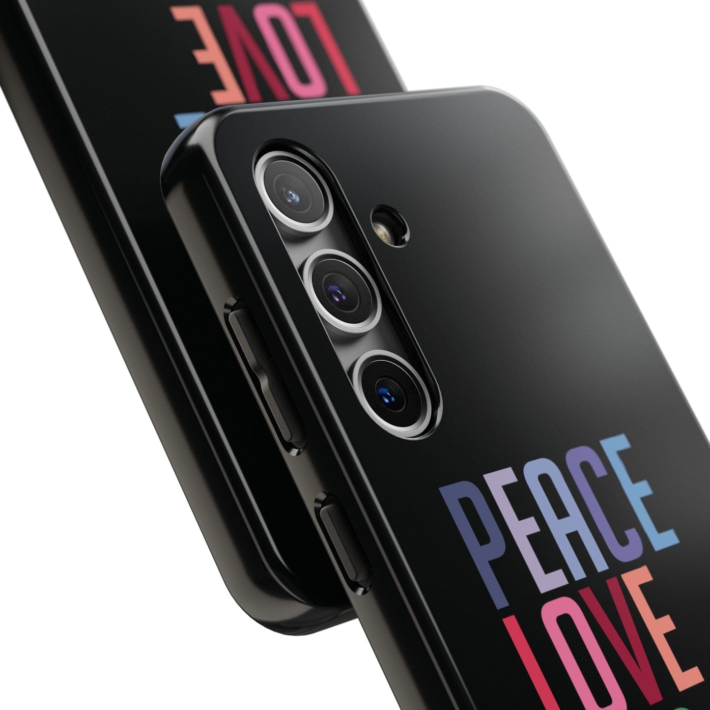 Good Bean Gifts "Peace Love and Coffee" Tough Phone Cases