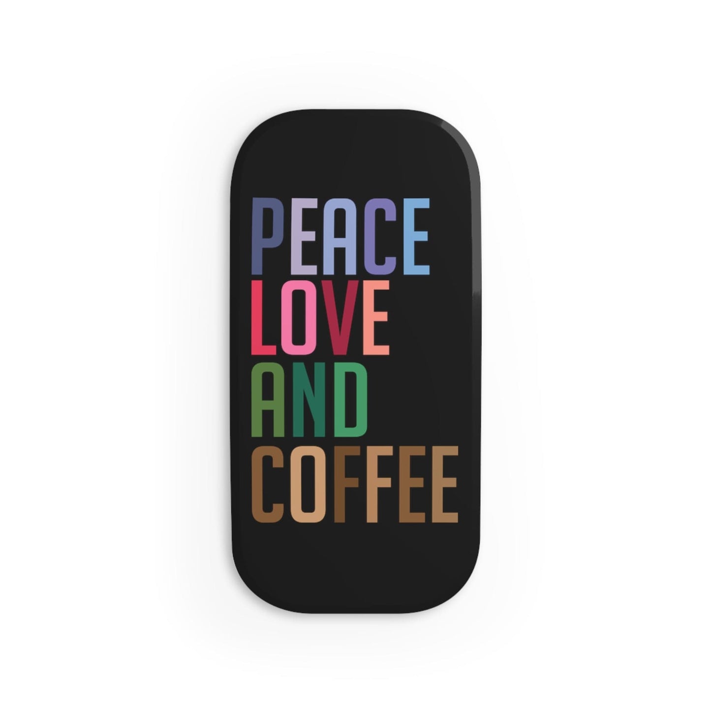 Good Bean Gifts Phone Click-On Grip Matte / One size / White