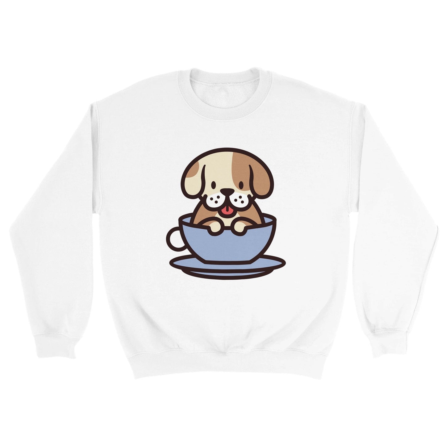 Good Bean Gifts Pup In a Cup - Classic Crewneck Sweatshirt