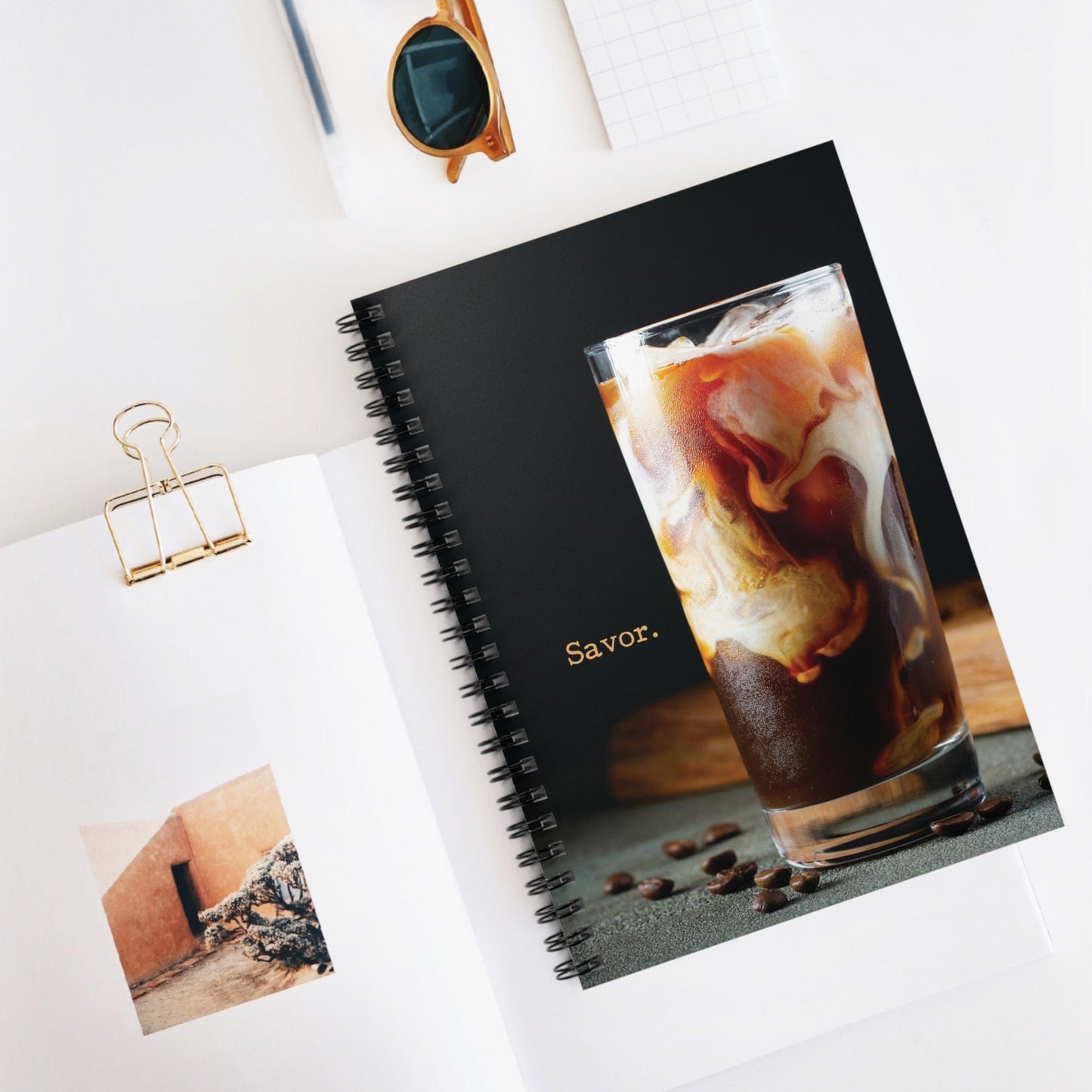 Good Bean Gifts Savor Spiral Notebook - Ruled Line One Size