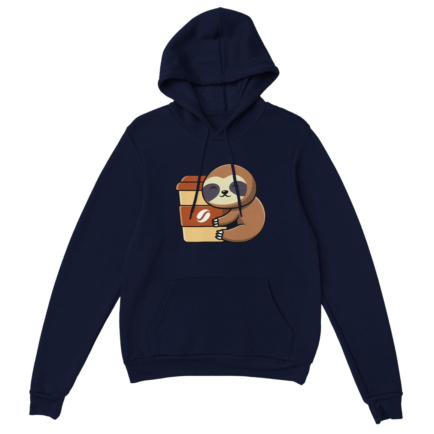 Good Bean Gifts Sloths need coffee! -Classic Unisex Pullover Hoodie Navy / S
