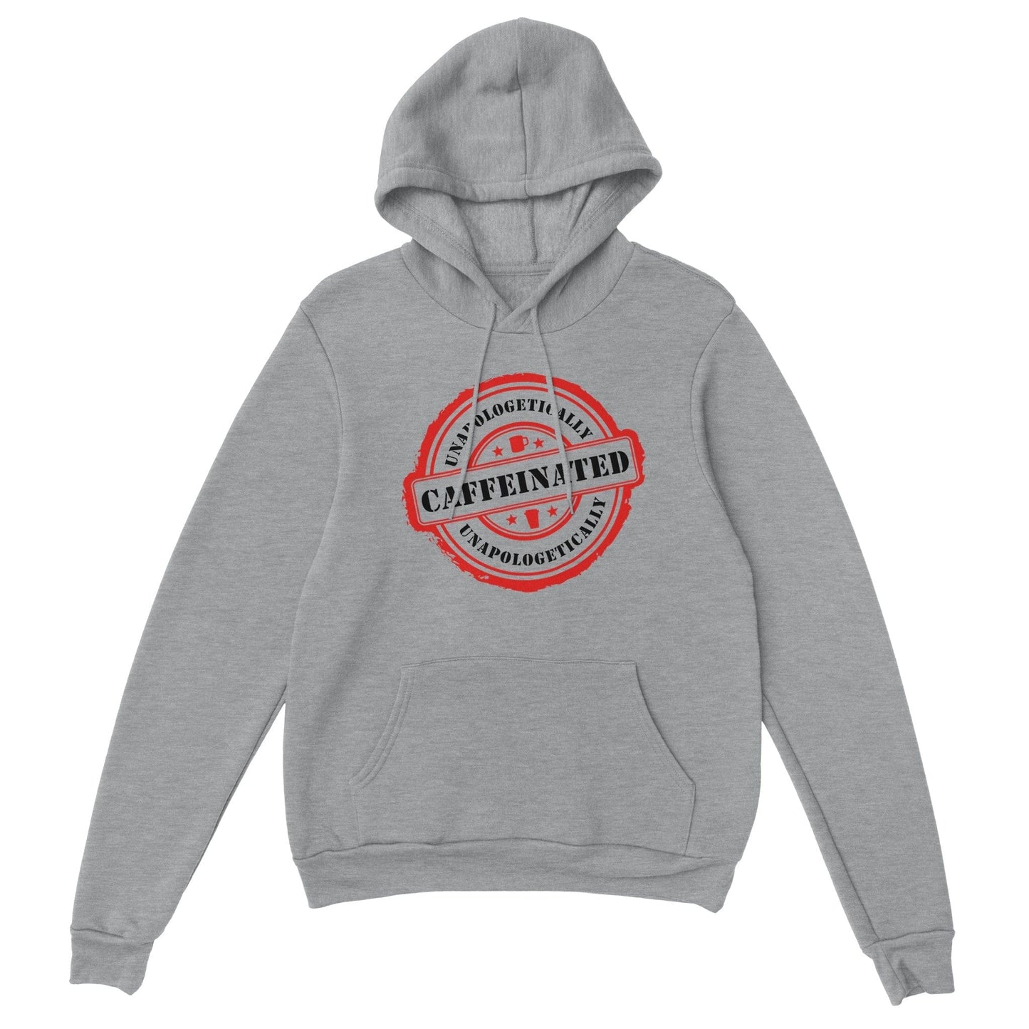 Good Bean Gifts Unapologetically Caffeinated - (Circle Design) - Unisex Pullover Hoodie