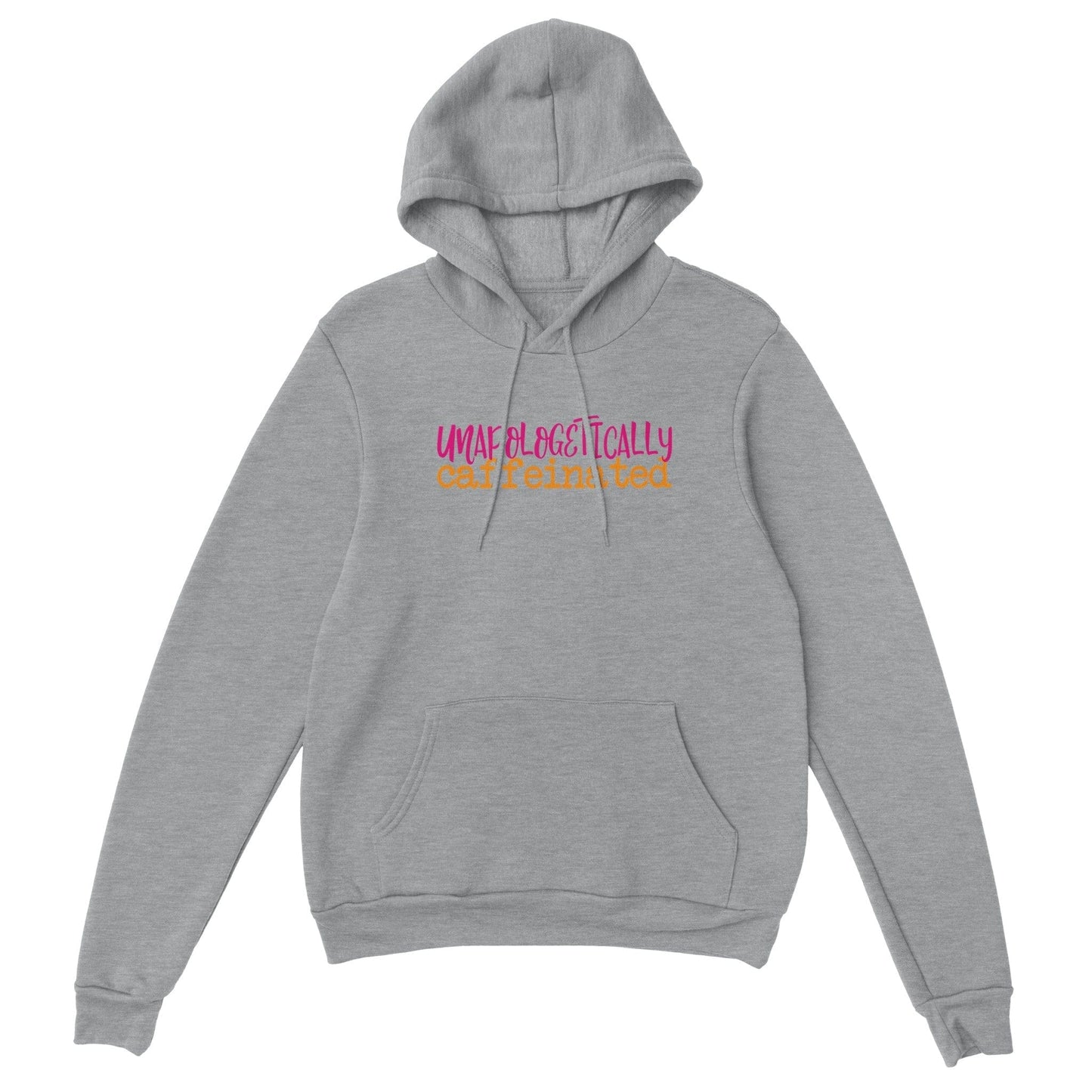 Good Bean Gifts "Unapologetically Caffeinated" (Stacked Text) - Classic Unisex Pullover Hoodie