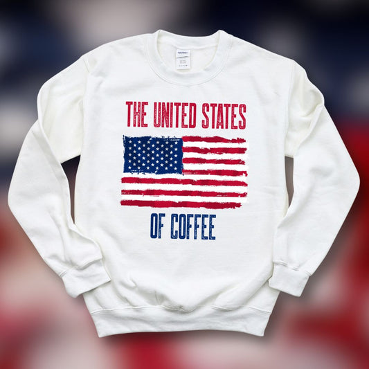 "United State of Coffee"  Classic Unisex Crewneck Sweatshirt