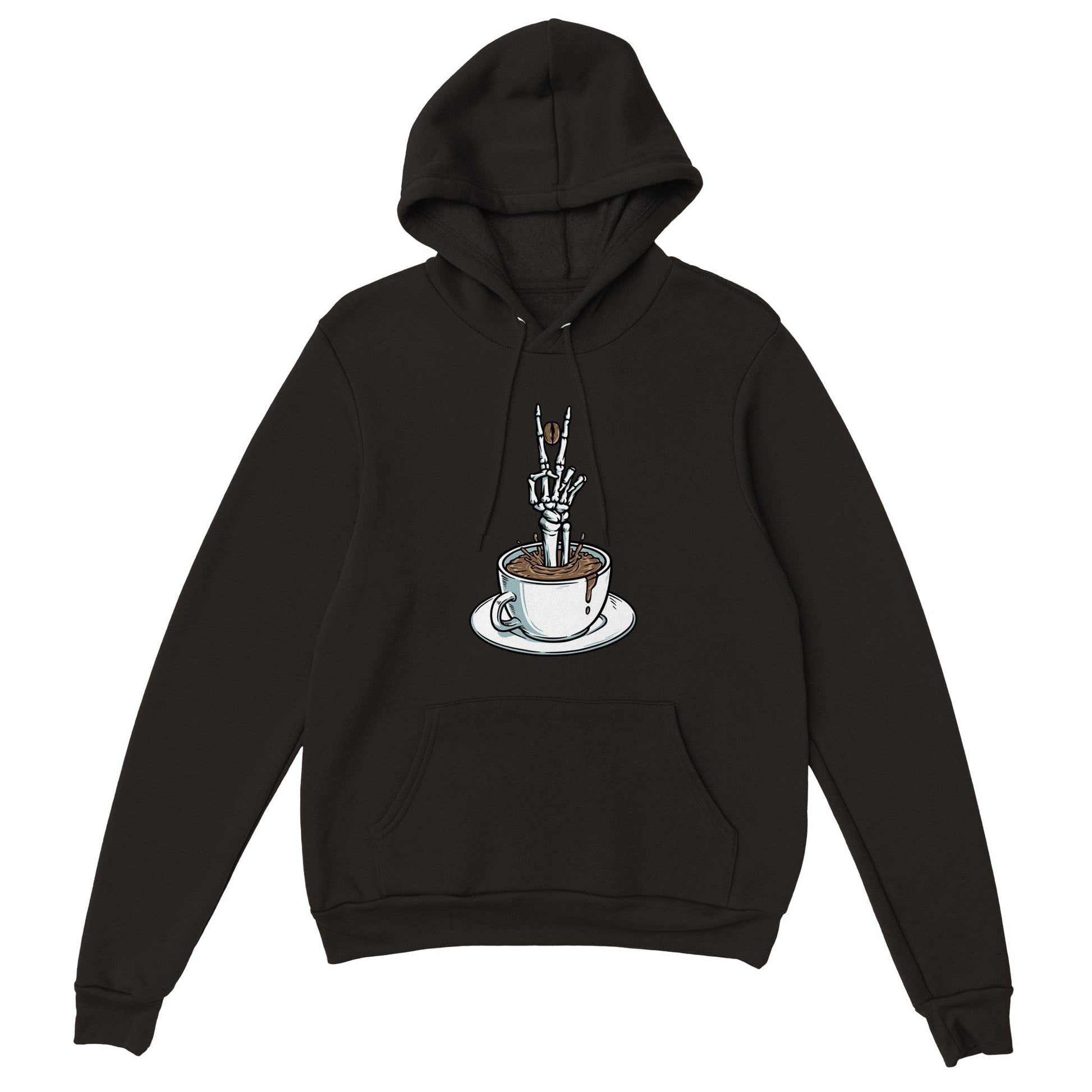 Good Bean Gifts "Bone-Chiller Brew" Pullover Hoodie Black / XS